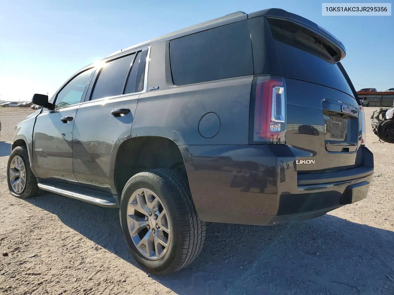 2018 GMC Yukon Sle VIN: 1GKS1AKC3JR295356 Lot: 59737356