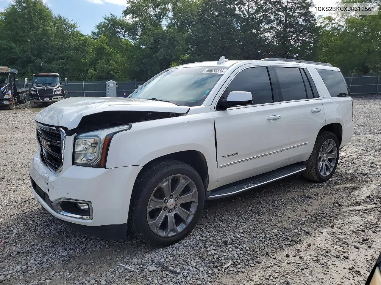 2018 GMC Yukon Slt VIN: 1GKS2BKCXJR312561 Lot: 60528886