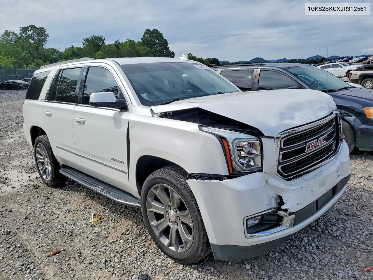 2018 GMC Yukon Slt VIN: 1GKS2BKCXJR312561 Lot: 60528886