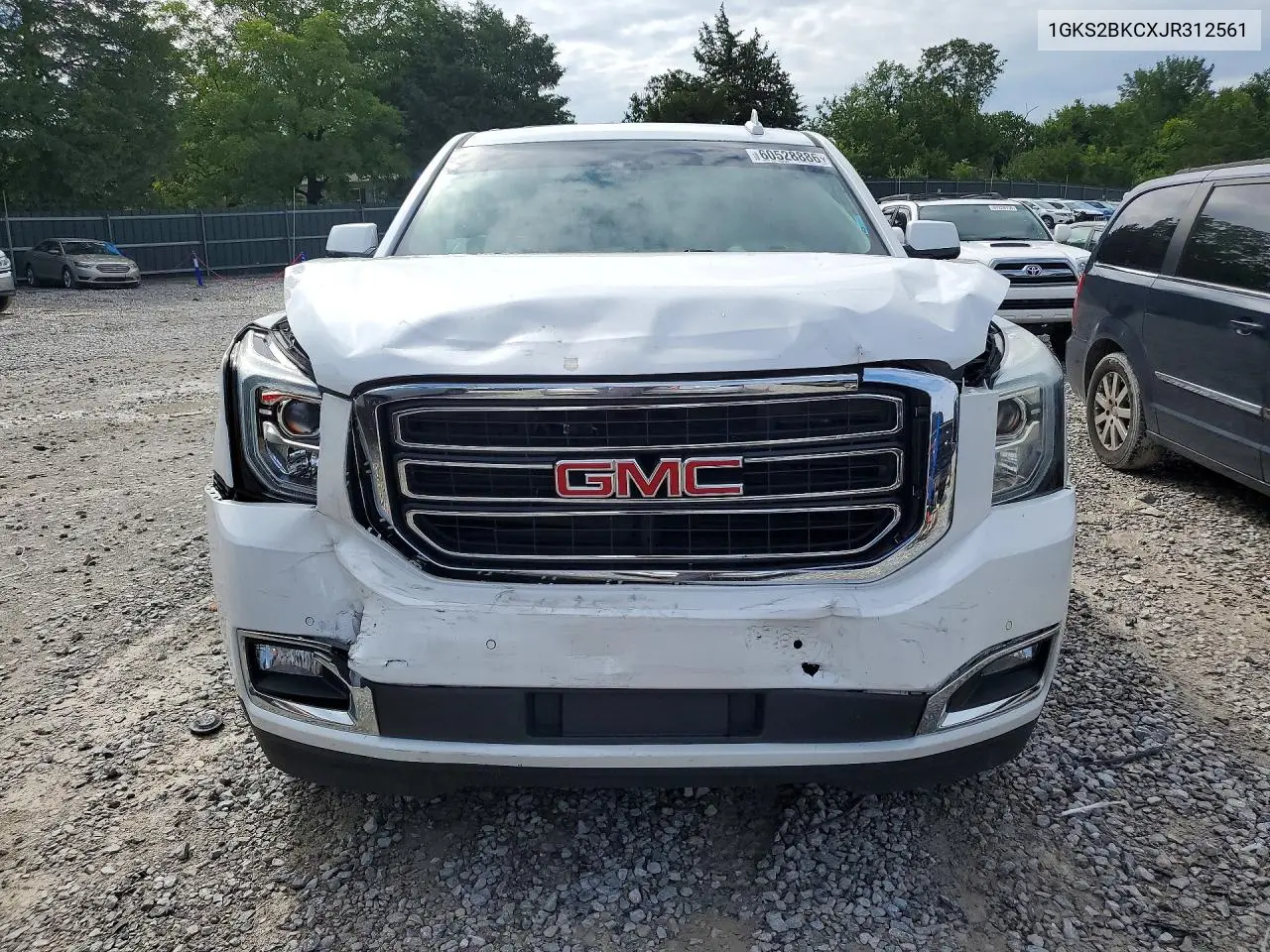2018 GMC Yukon Slt VIN: 1GKS2BKCXJR312561 Lot: 60528886