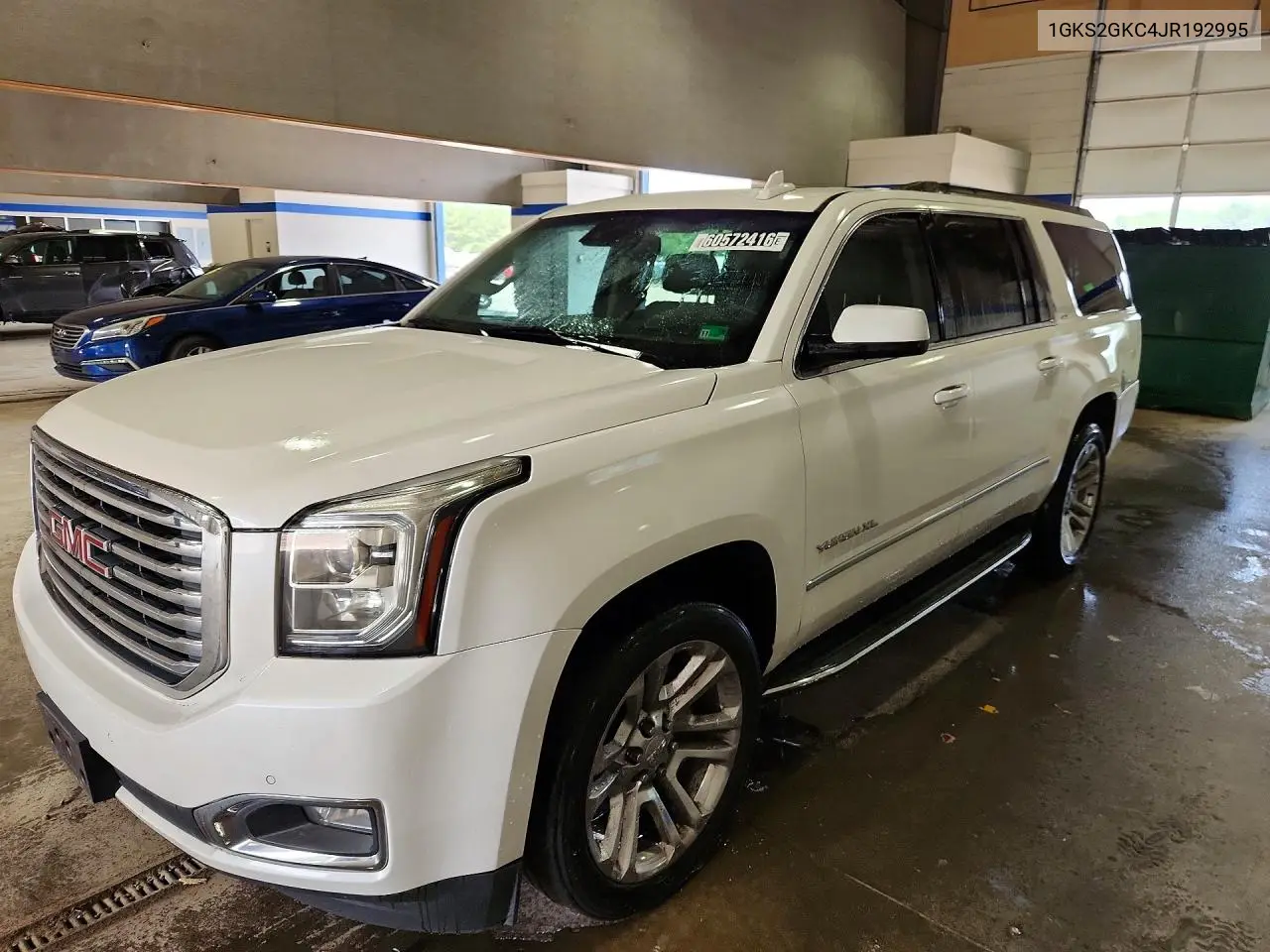 2018 GMC Yukon Xl K1500 Slt VIN: 1GKS2GKC4JR192995 Lot: 60572416