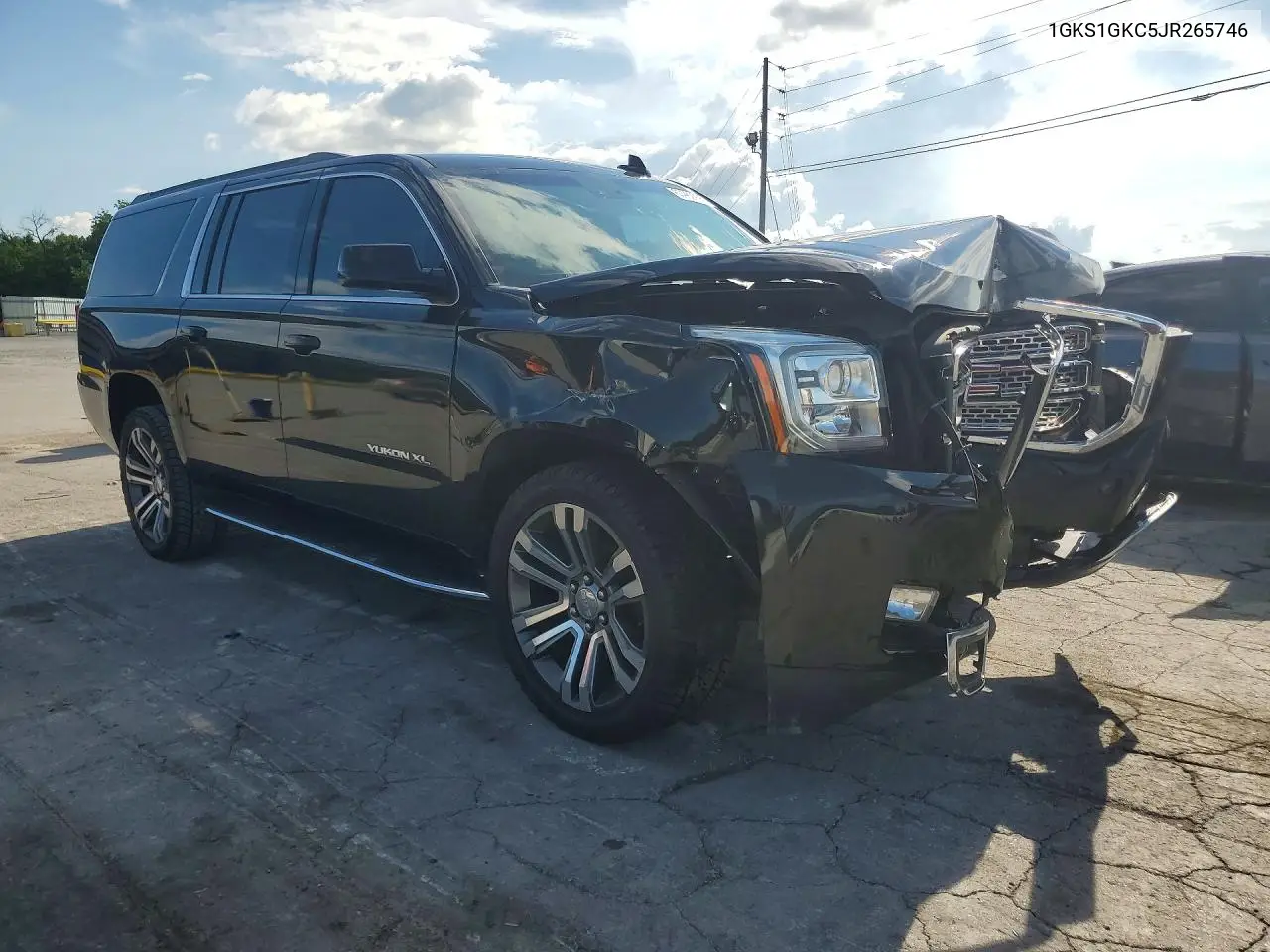 2018 GMC Yukon Xl C1500 Slt VIN: 1GKS1GKC5JR265746 Lot: 60982956