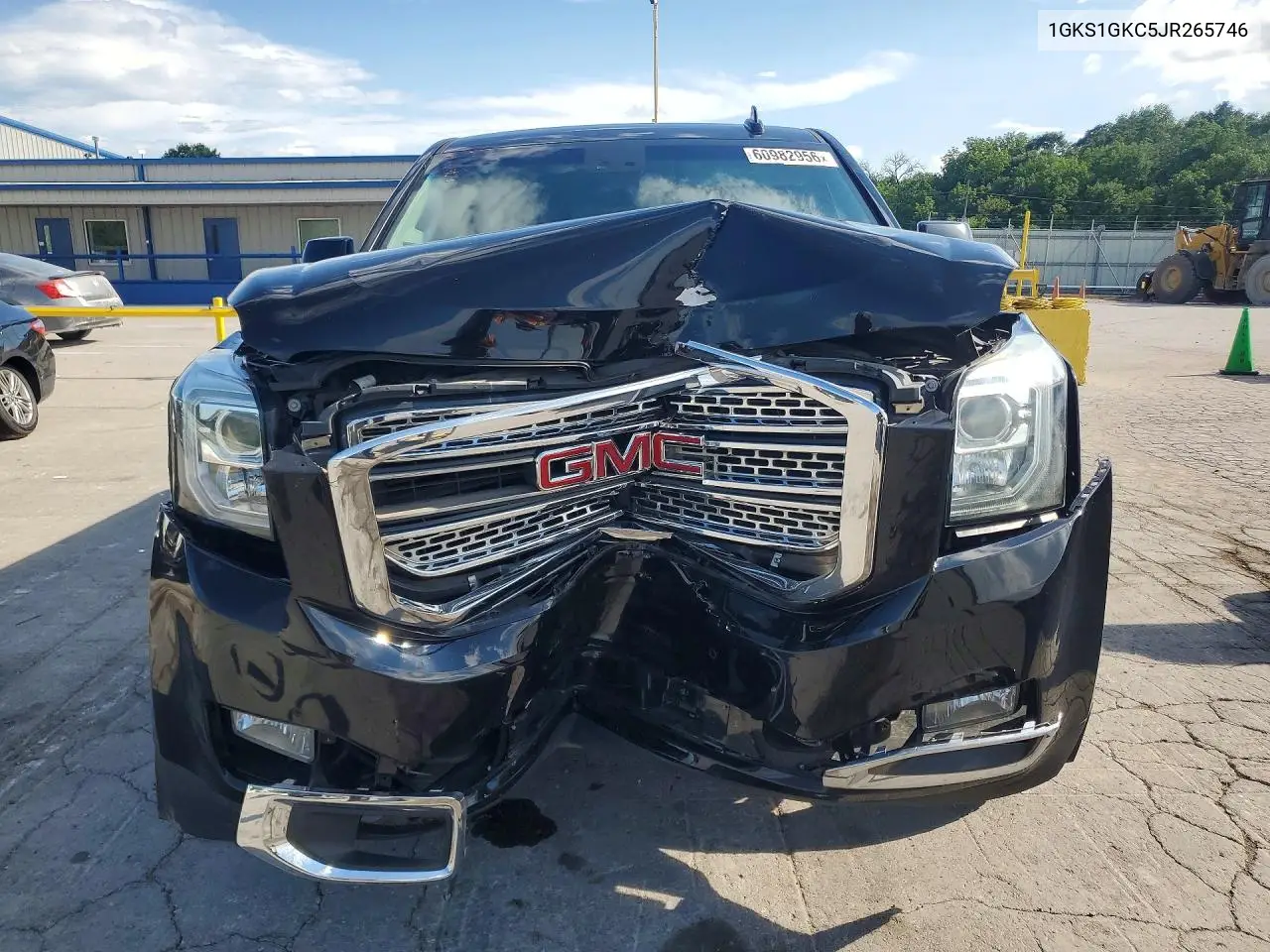 2018 GMC Yukon Xl C1500 Slt VIN: 1GKS1GKC5JR265746 Lot: 60982956
