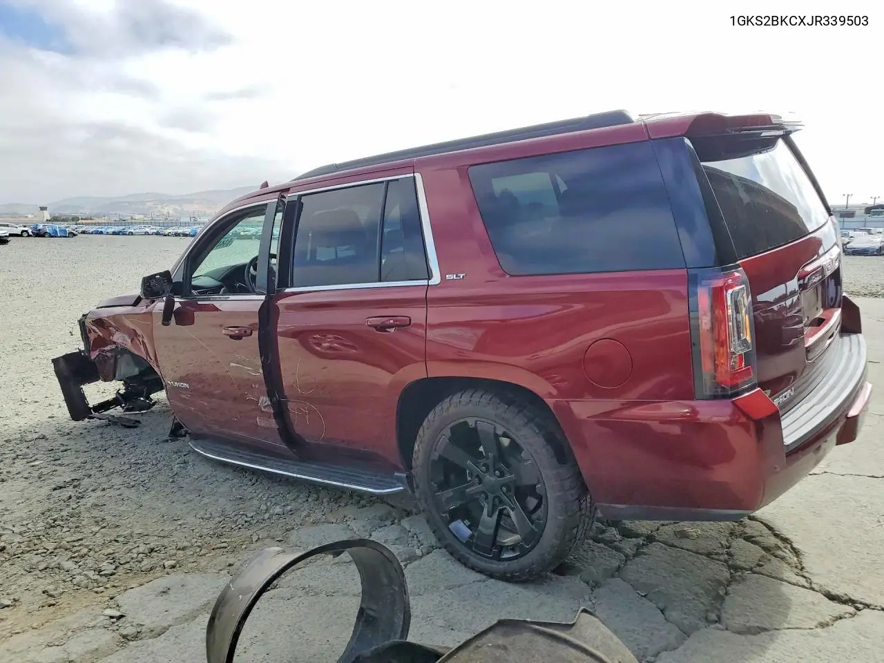 2018 GMC Yukon Slt VIN: 1GKS2BKCXJR339503 Lot: 61441396