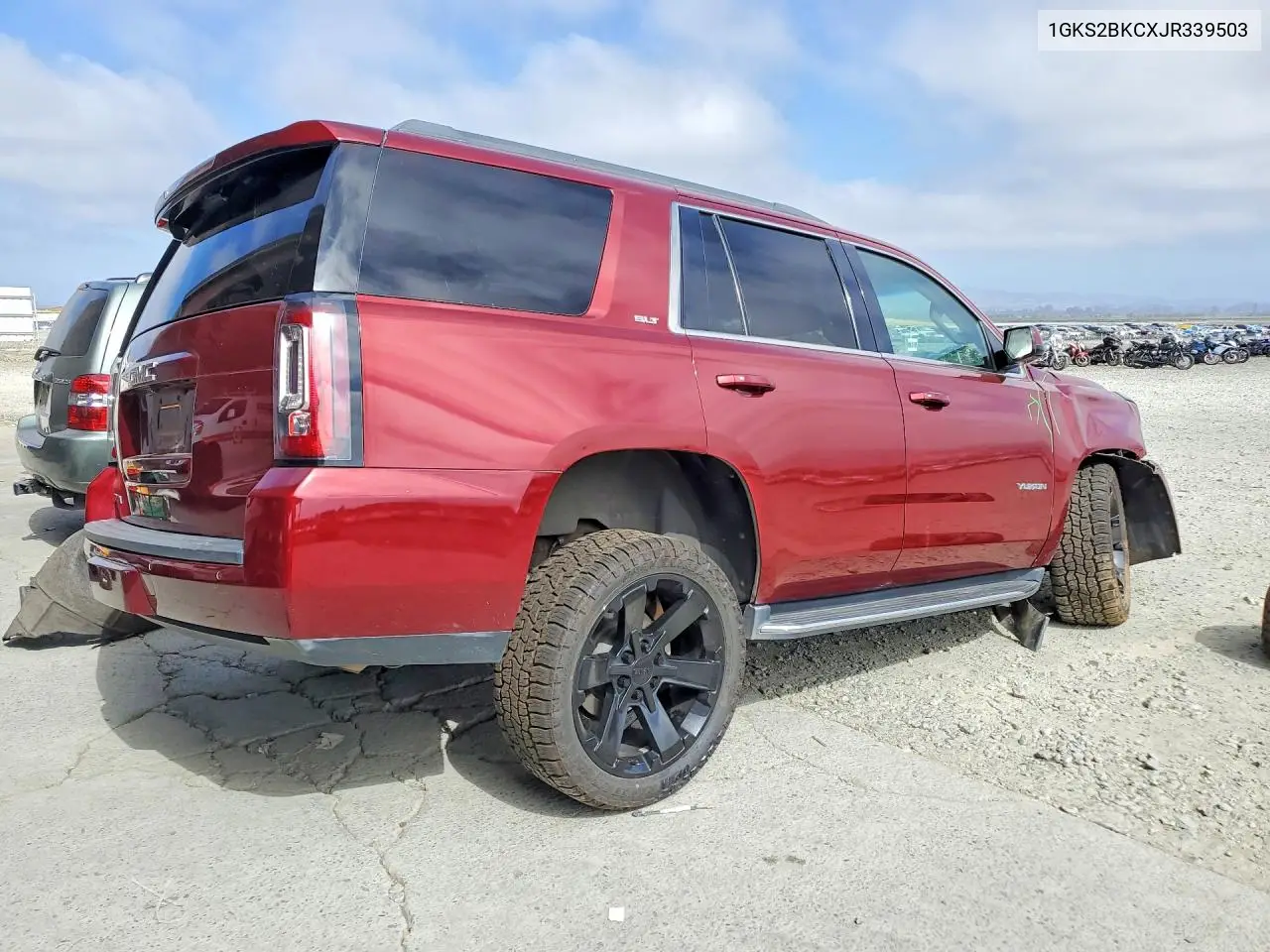 2018 GMC Yukon Slt VIN: 1GKS2BKCXJR339503 Lot: 61441396