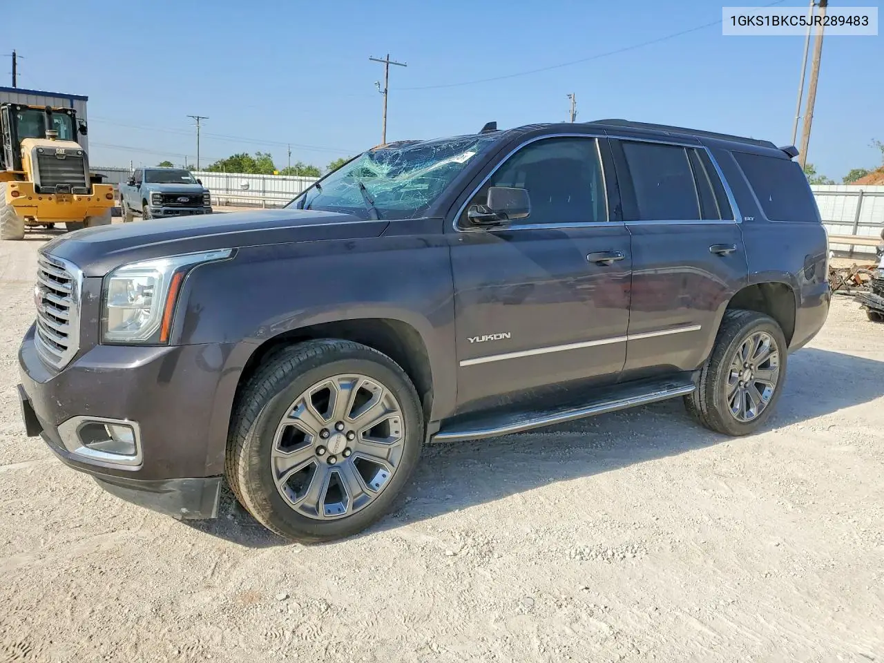 2018 GMC Yukon Slt VIN: 1GKS1BKC5JR289483 Lot: 62284596