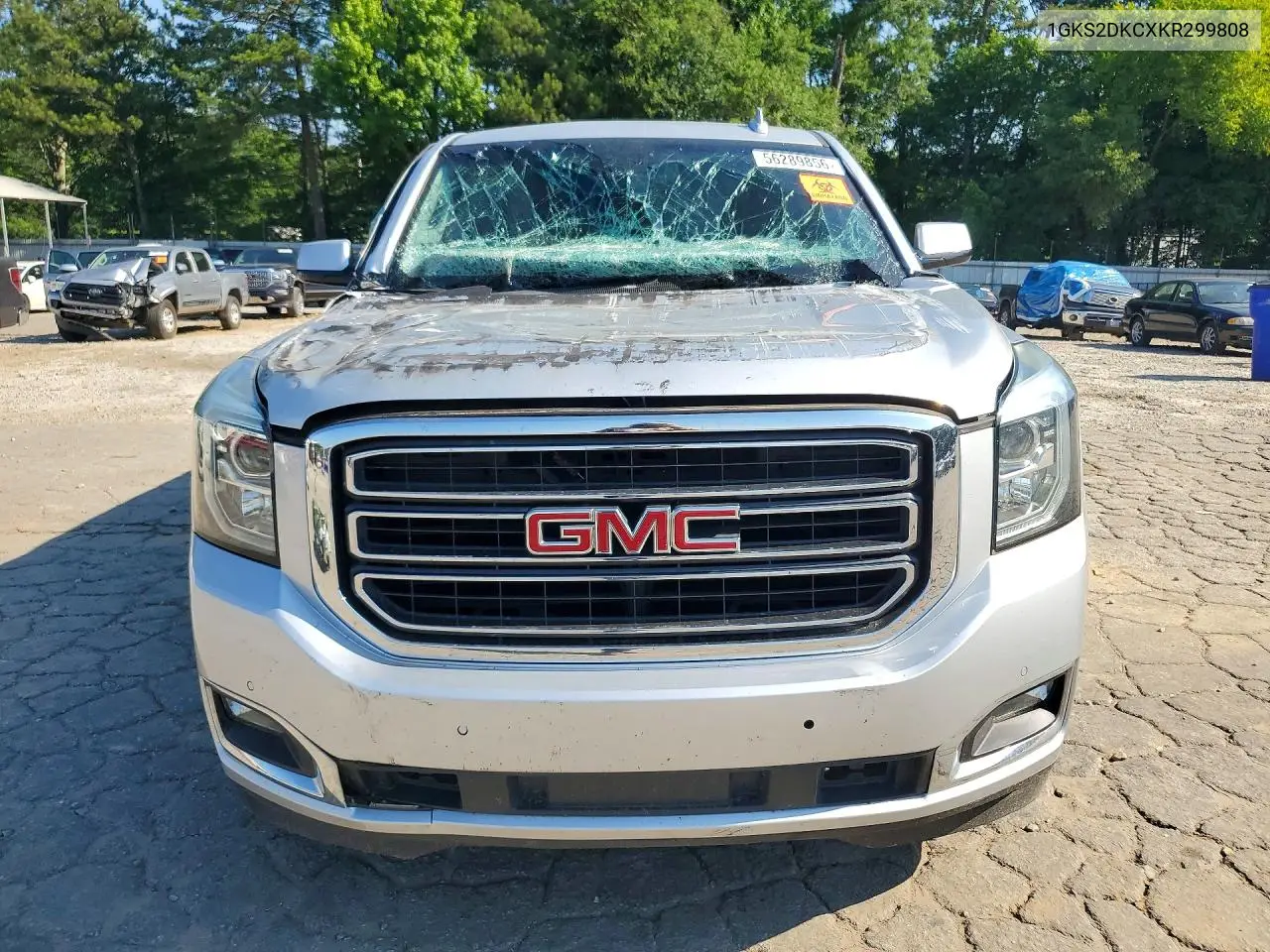 2019 GMC Yukon Slt VIN: 1GKS2DKCXKR299808 Lot: 56289856