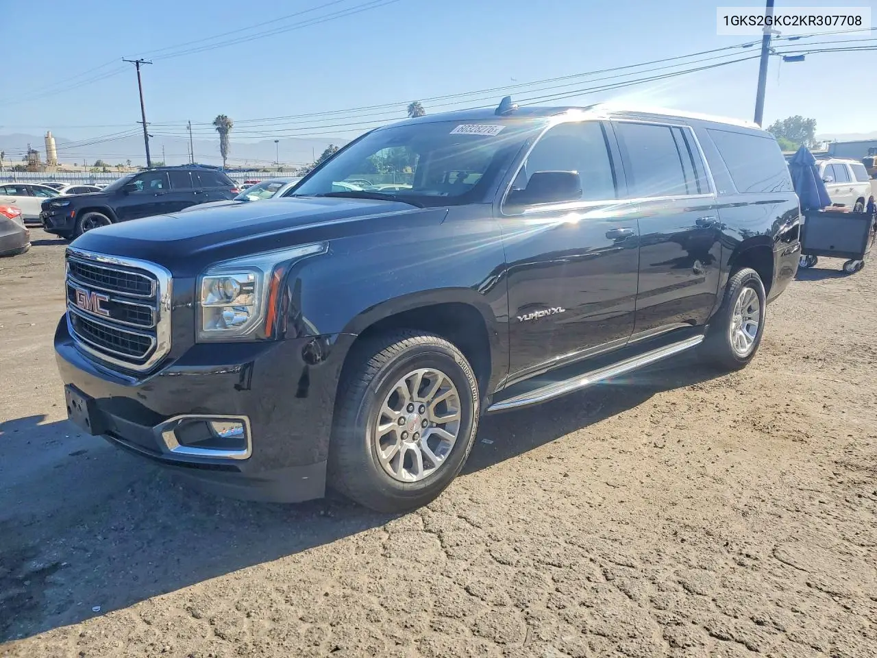 2019 GMC Yukon Xl K1500 Slt VIN: 1GKS2GKC2KR307708 Lot: 60328276