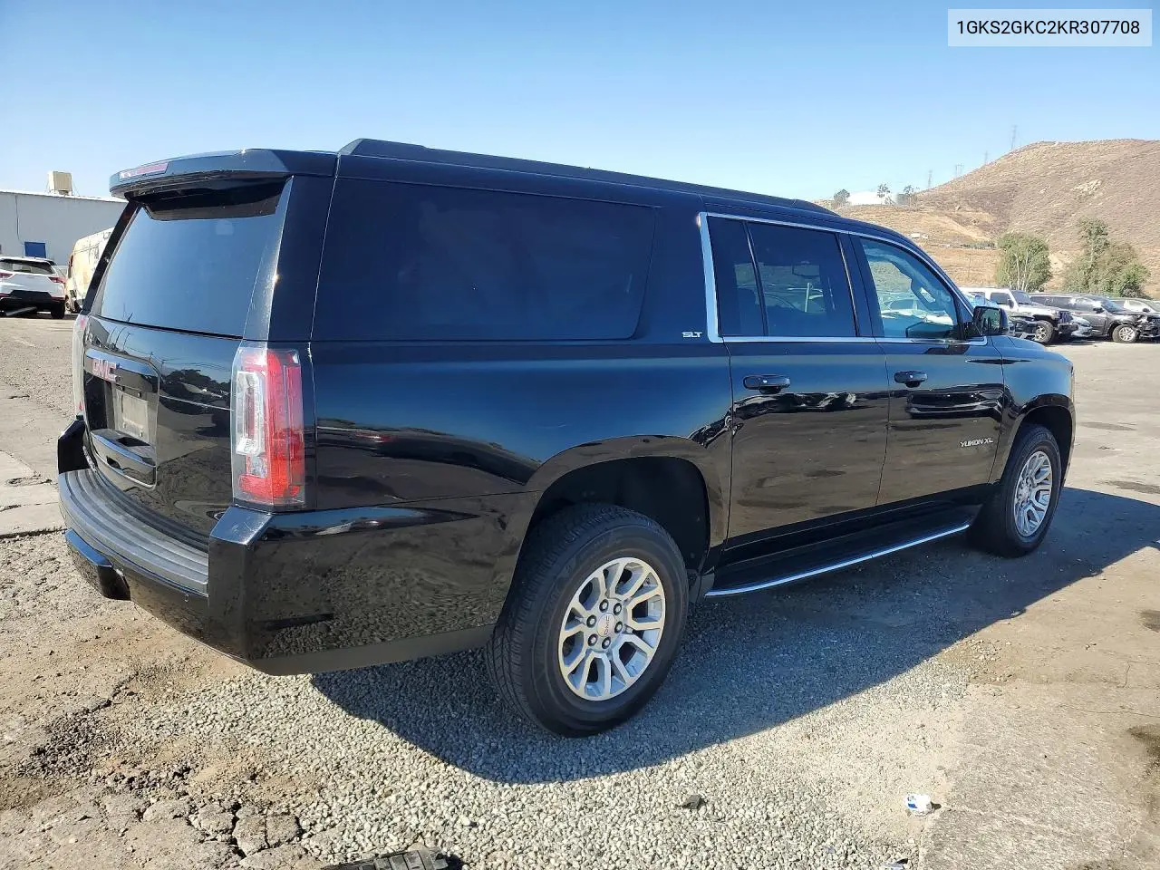 2019 GMC Yukon Xl K1500 Slt VIN: 1GKS2GKC2KR307708 Lot: 60328276