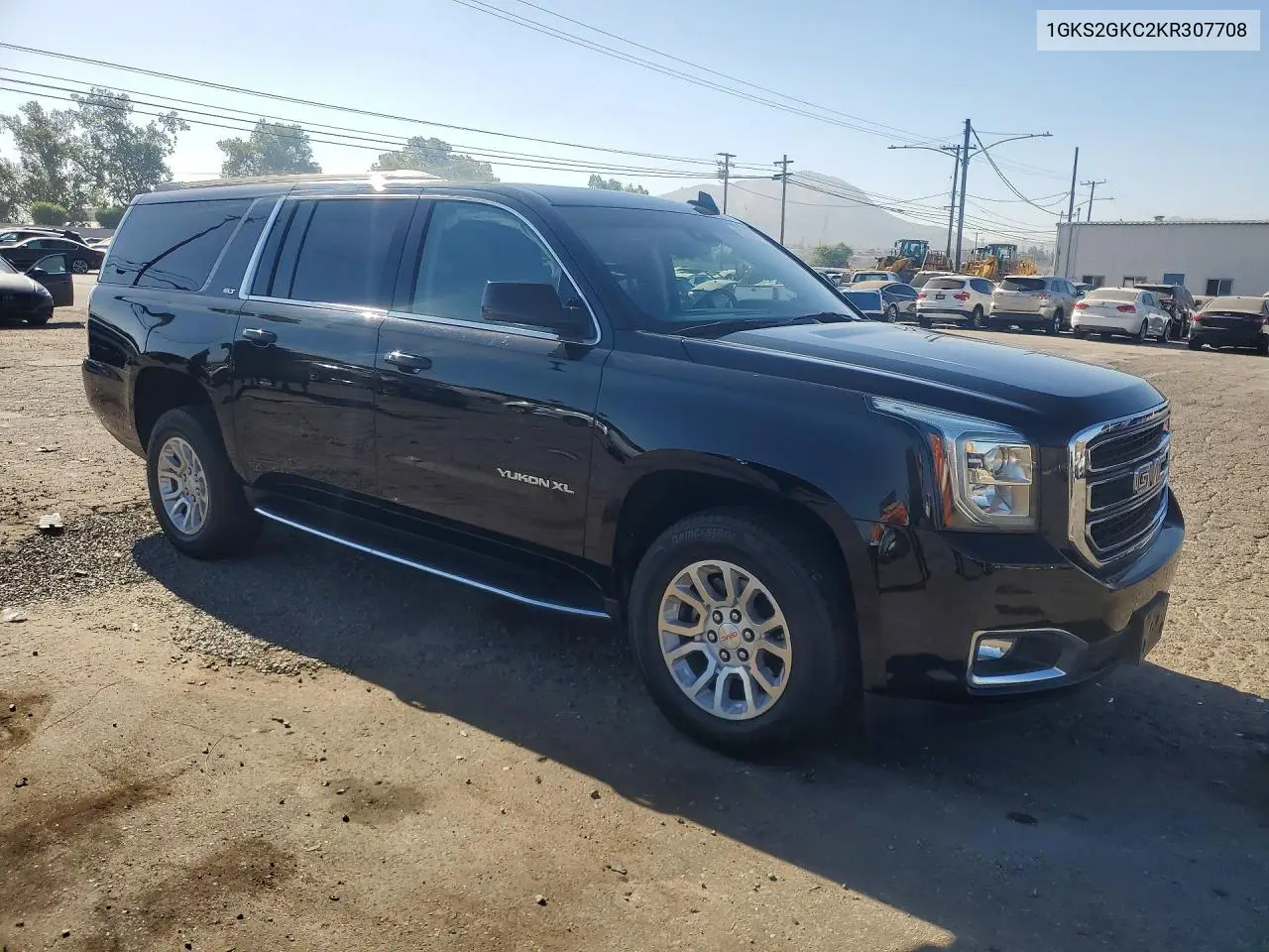 2019 GMC Yukon Xl K1500 Slt VIN: 1GKS2GKC2KR307708 Lot: 60328276