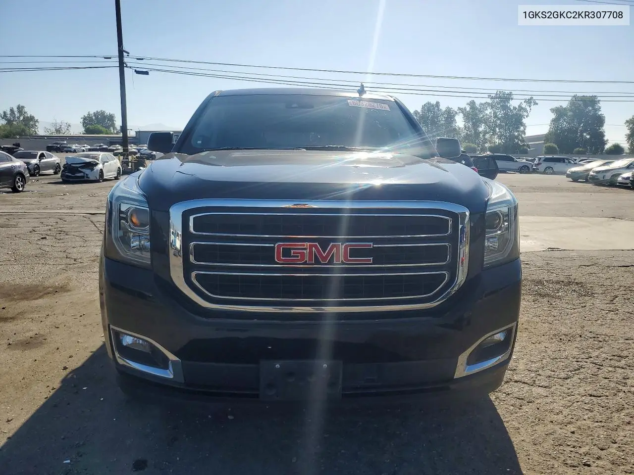 2019 GMC Yukon Xl K1500 Slt VIN: 1GKS2GKC2KR307708 Lot: 60328276