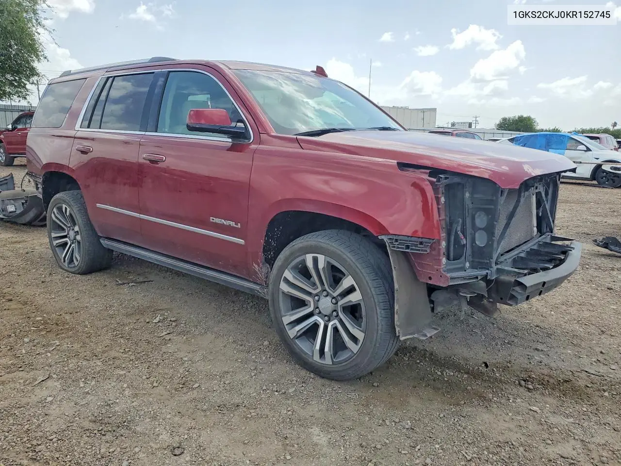 2019 GMC Yukon Denali VIN: 1GKS2CKJ0KR152745 Lot: 61335646