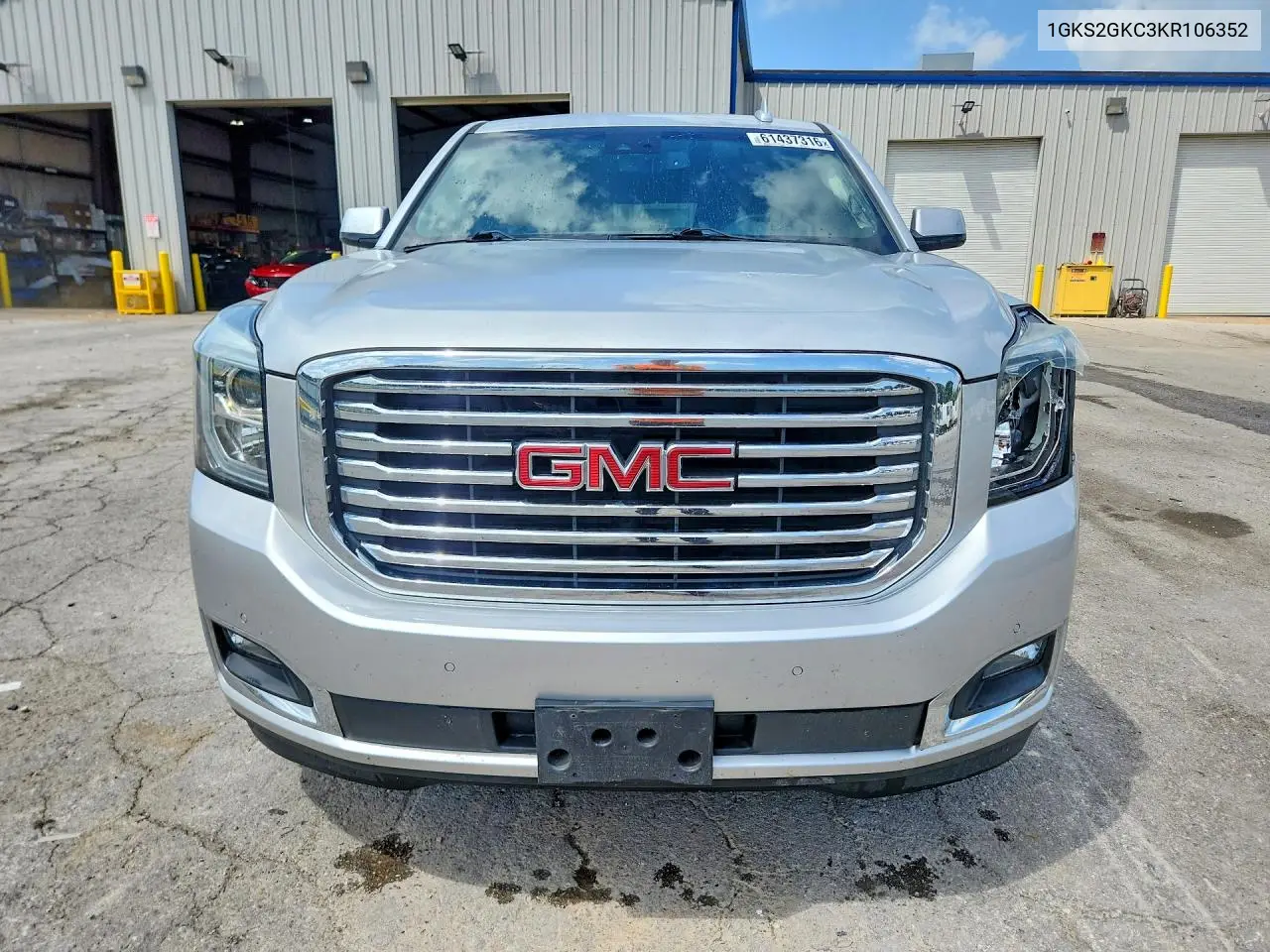 2019 GMC Yukon Xl K1500 Slt VIN: 1GKS2GKC3KR106352 Lot: 61437316
