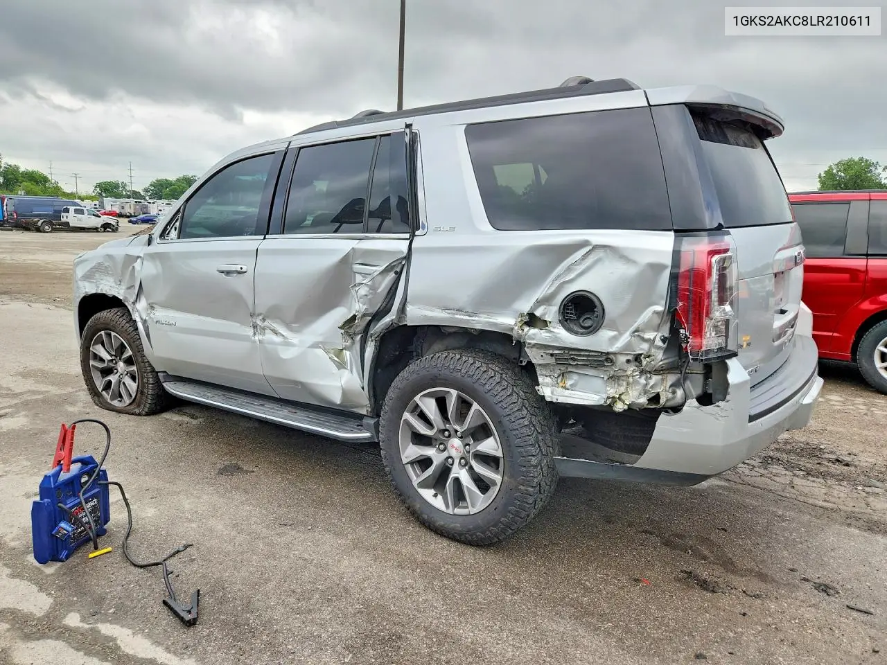 2020 GMC Yukon Sle VIN: 1GKS2AKC8LR210611 Lot: 55886426