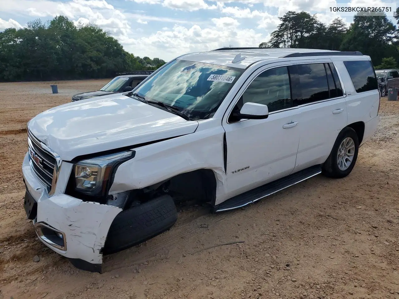2020 GMC Yukon Slt VIN: 1GKS2BKCXLR266751 Lot: 58031846