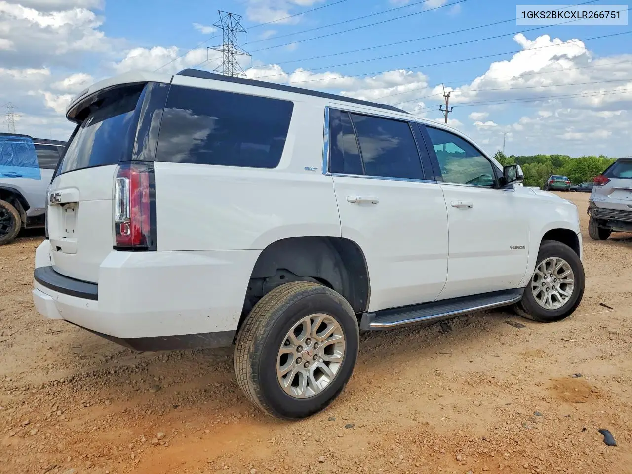 2020 GMC Yukon Slt VIN: 1GKS2BKCXLR266751 Lot: 58031846
