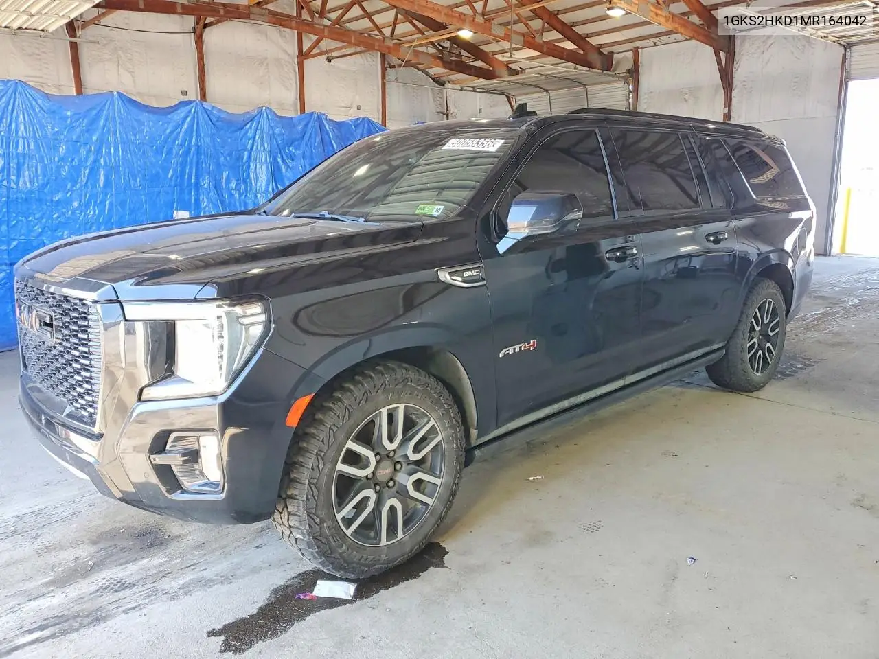 2021 GMC Yukon Xl K1500 At4 VIN: 1GKS2HKD1MR164042 Lot: 50058356