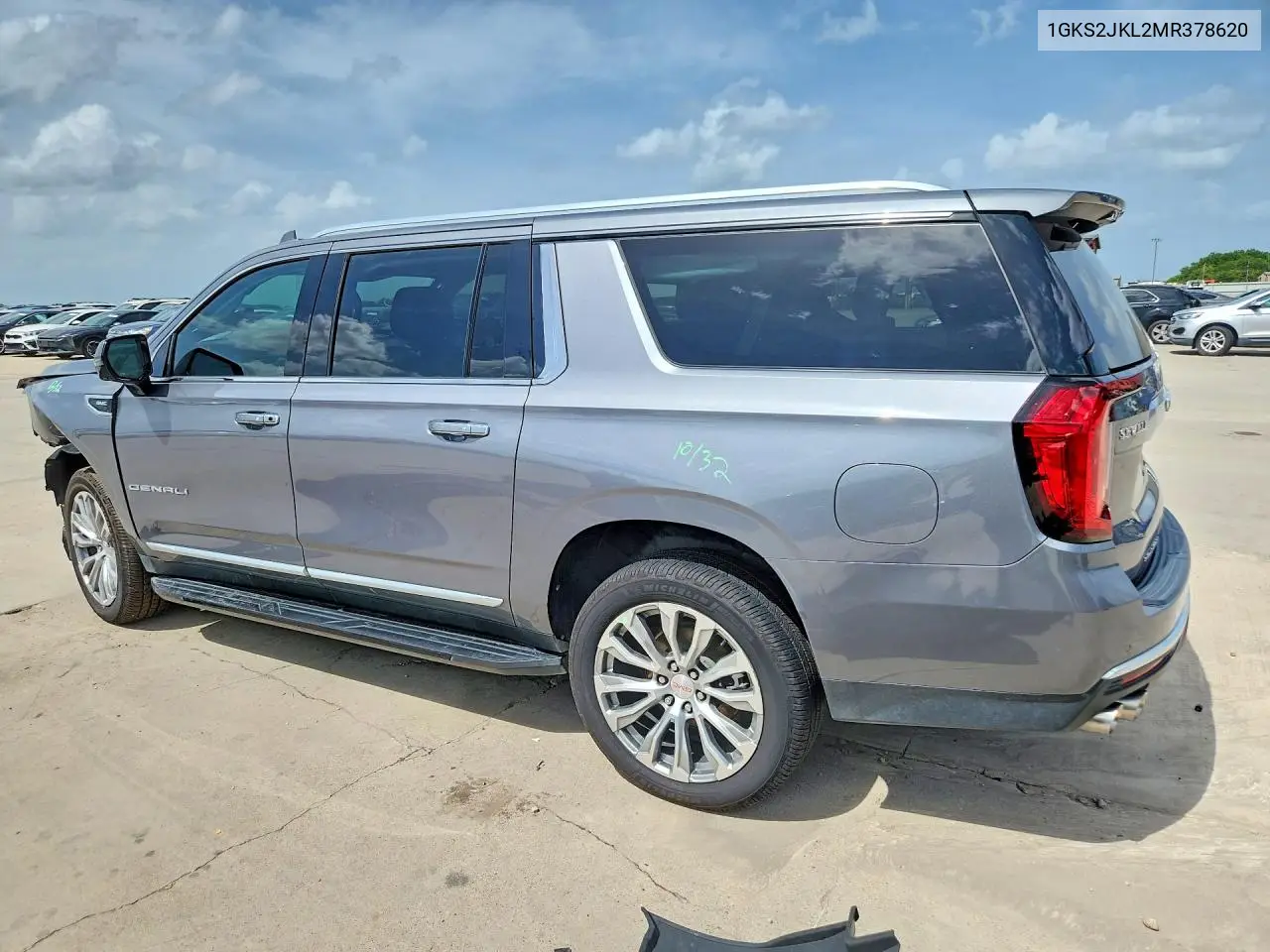 2021 GMC Yukon Xl Denali VIN: 1GKS2JKL2MR378620 Lot: 60025236