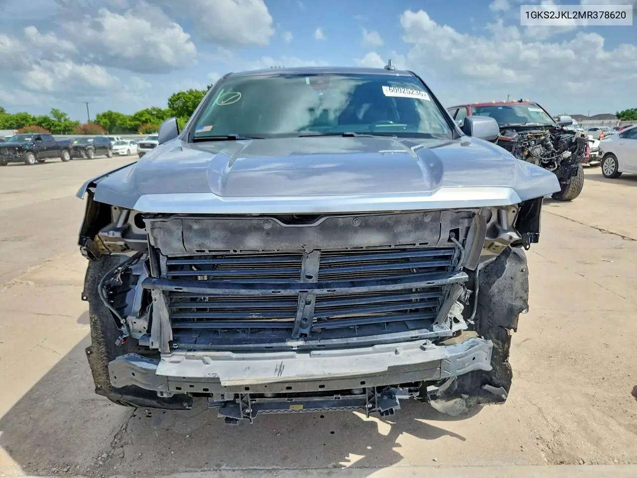 2021 GMC Yukon Xl Denali VIN: 1GKS2JKL2MR378620 Lot: 60025236