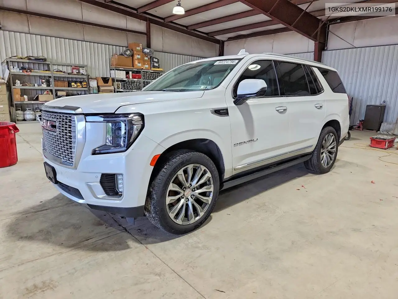 2021 GMC Yukon Denali VIN: 1GKS2DKLXMR199176 Lot: 60224796