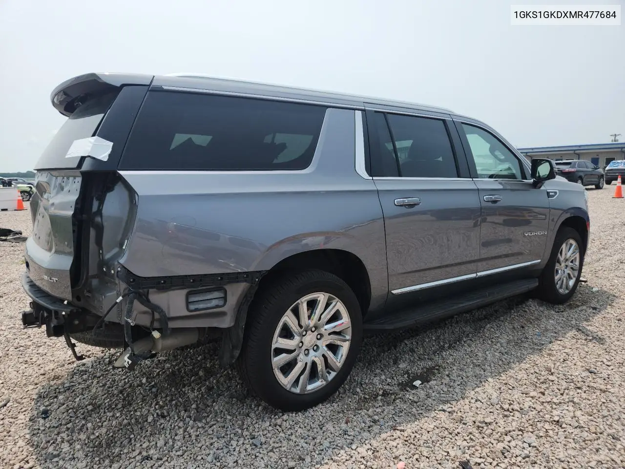 2021 GMC Yukon Xl C1500 Slt VIN: 1GKS1GKDXMR477684 Lot: 60383146
