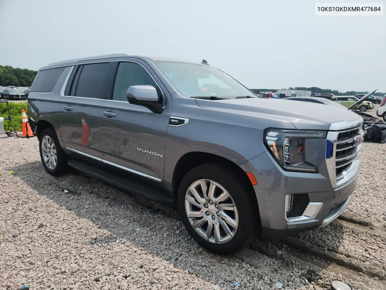 2021 GMC Yukon Xl C1500 Slt VIN: 1GKS1GKDXMR477684 Lot: 60383146