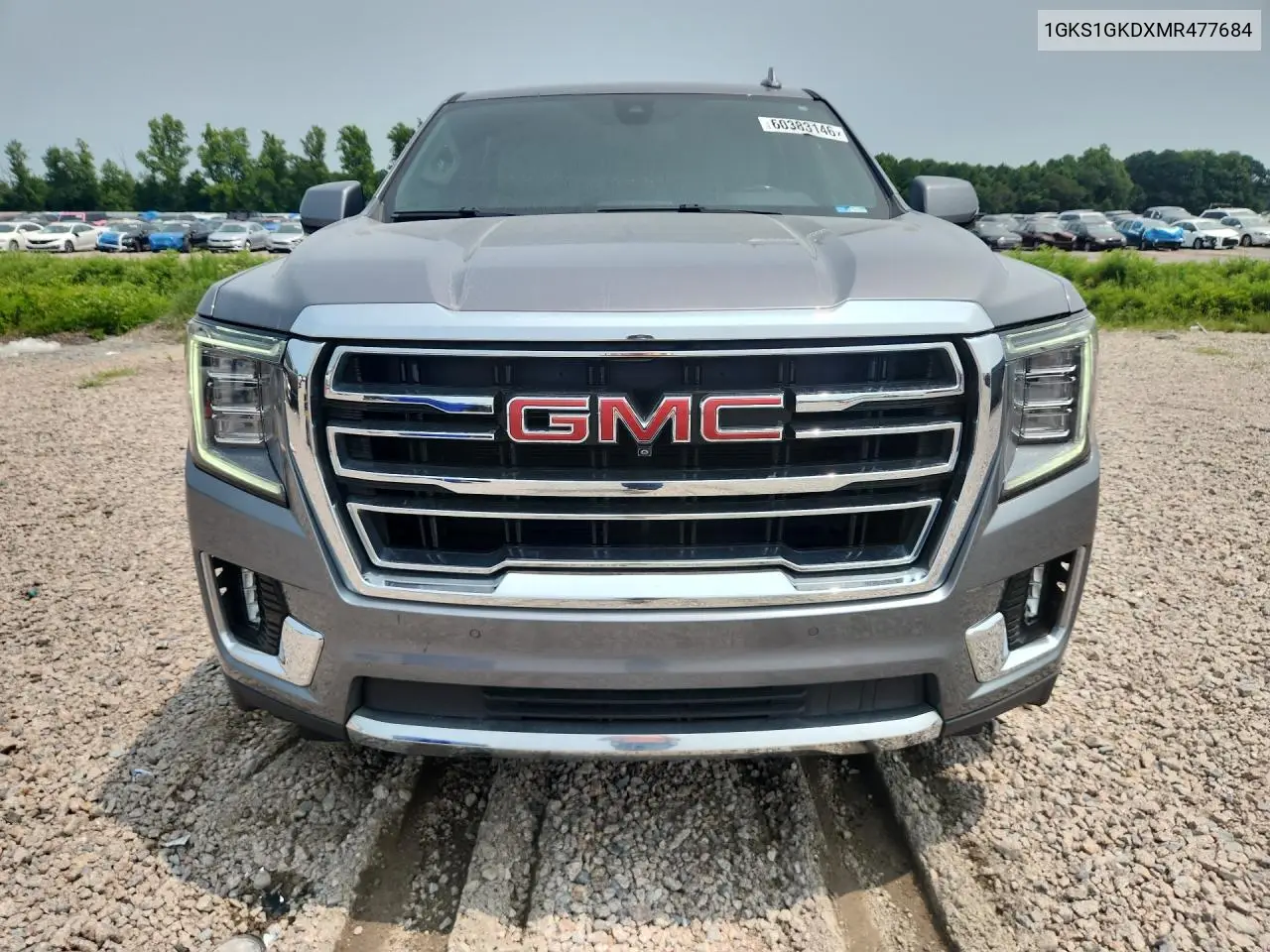 2021 GMC Yukon Xl C1500 Slt VIN: 1GKS1GKDXMR477684 Lot: 60383146