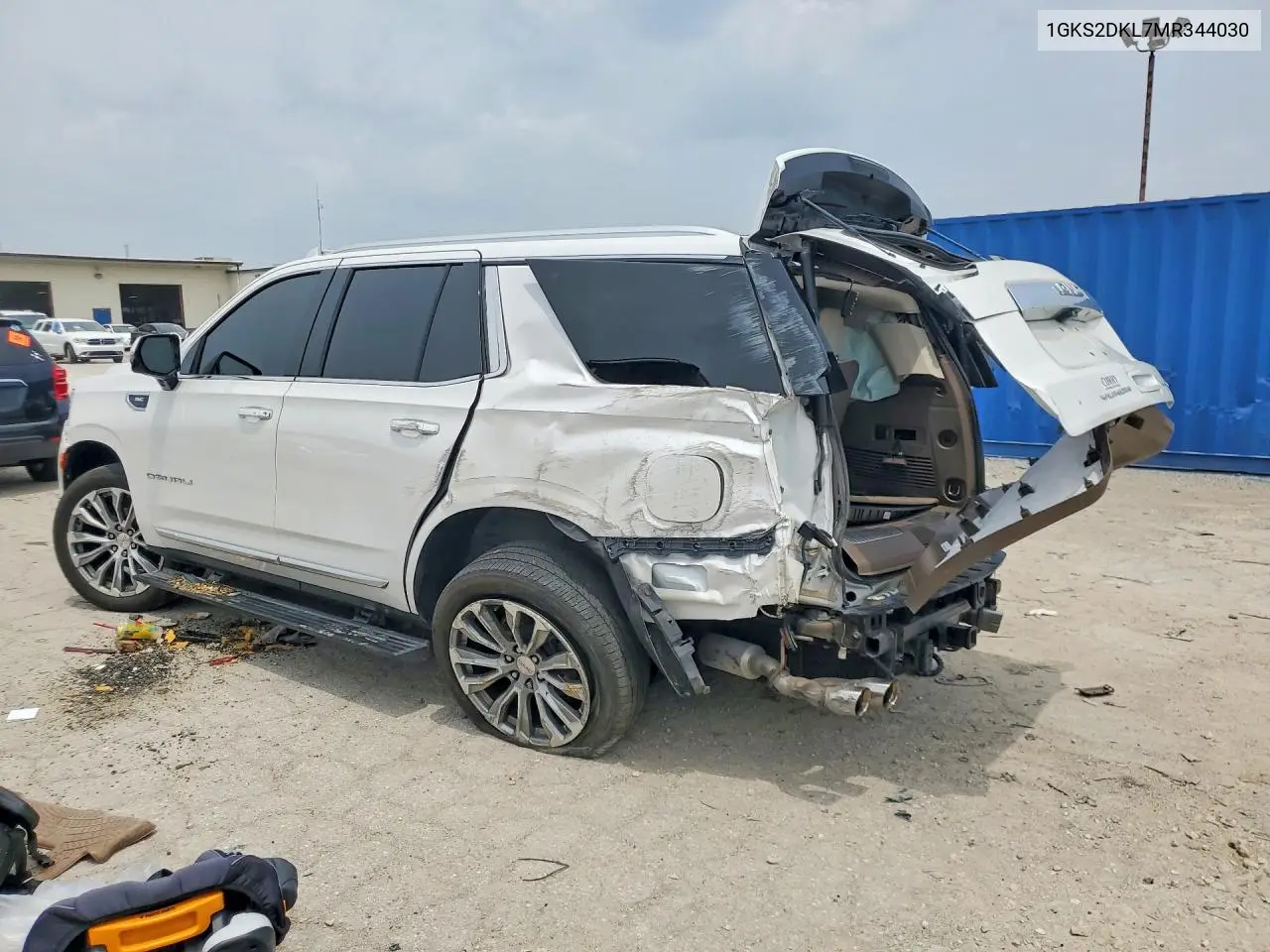 2021 GMC Yukon Denali VIN: 1GKS2DKL7MR344030 Lot: 60837446