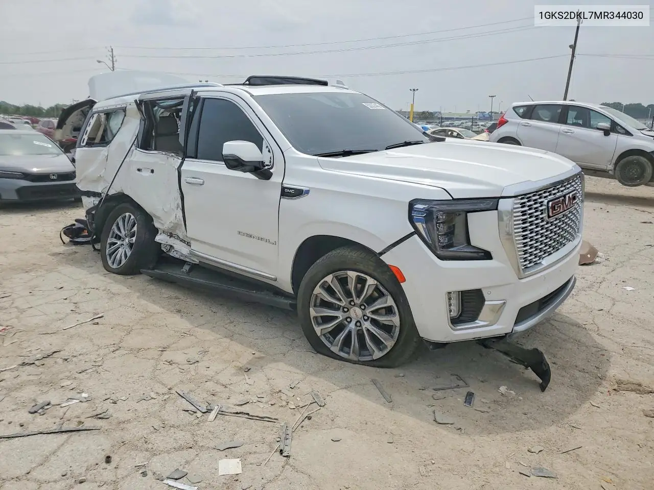 2021 GMC Yukon Denali VIN: 1GKS2DKL7MR344030 Lot: 60837446
