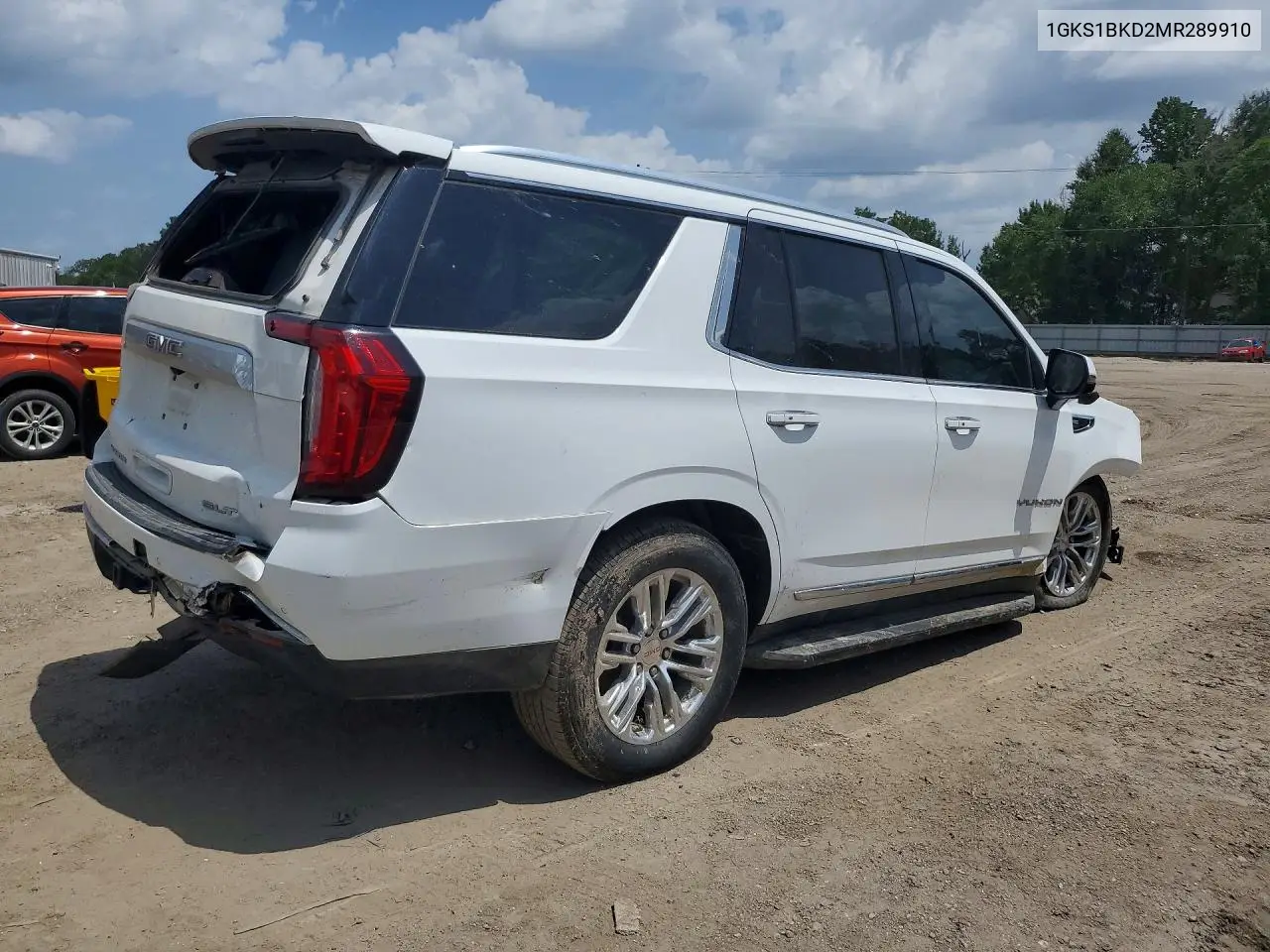 2021 GMC Yukon Slt VIN: 1GKS1BKD2MR289910 Lot: 62104996