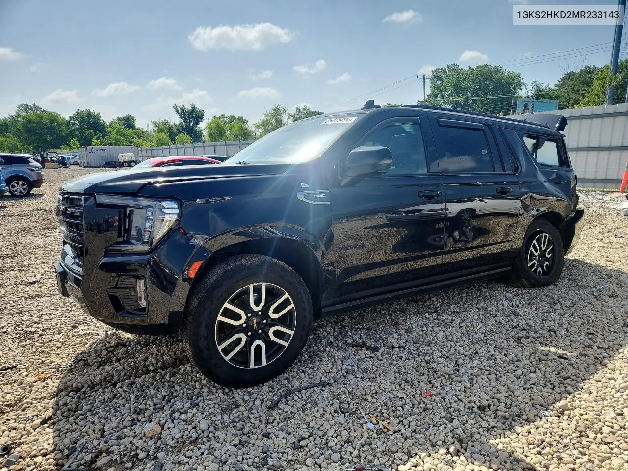 2021 GMC Yukon Xl K1500 At4 VIN: 1GKS2HKD2MR233143 Lot: 85975495