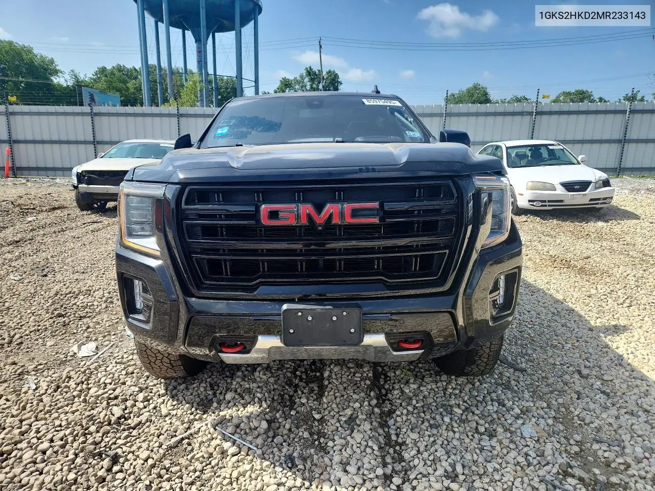 2021 GMC Yukon Xl K1500 At4 VIN: 1GKS2HKD2MR233143 Lot: 85975495