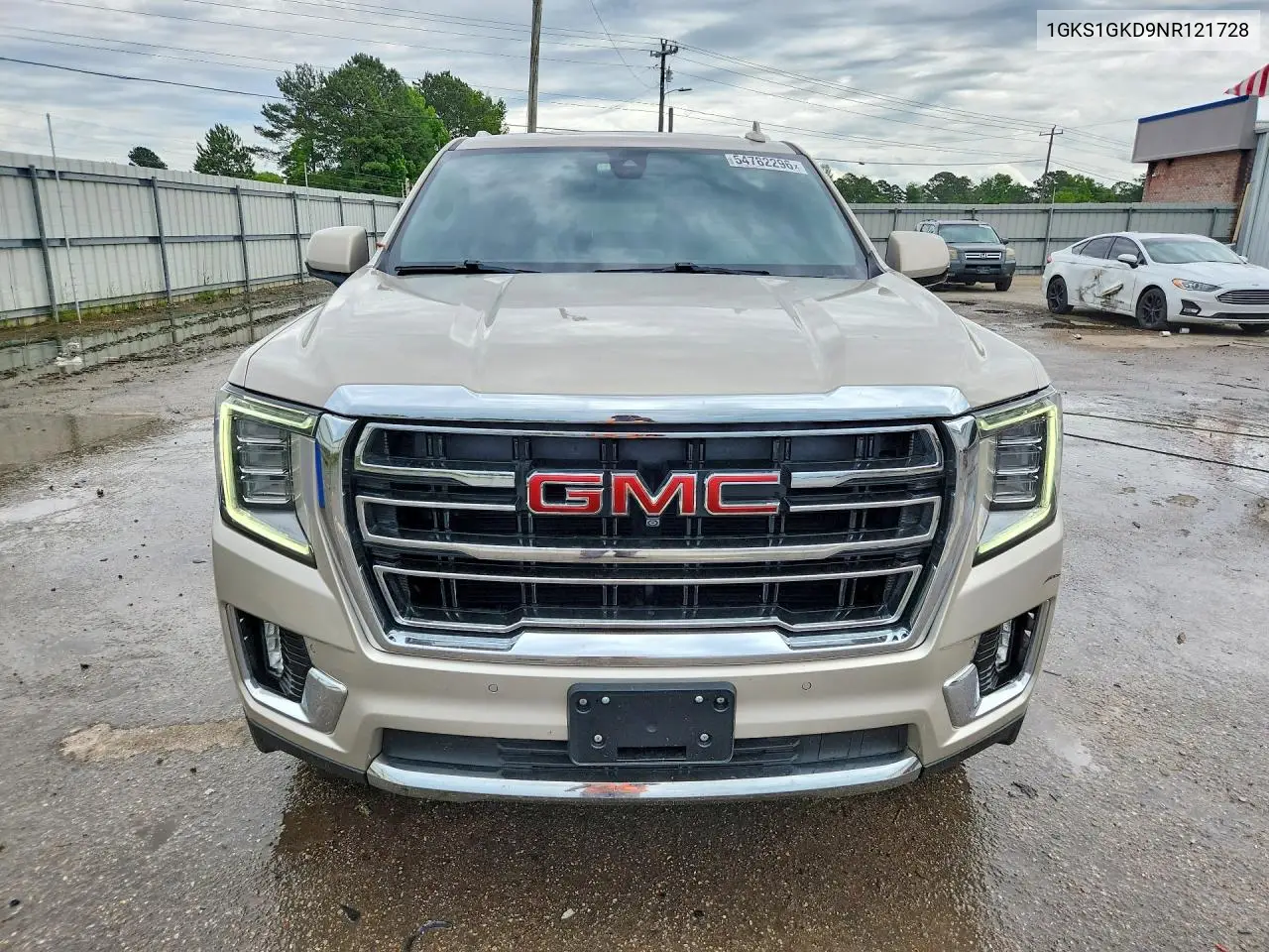 2022 GMC Yukon Xl C1500 Slt VIN: 1GKS1GKD9NR121728 Lot: 54782296