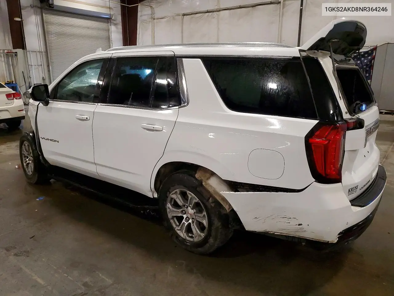 2022 GMC Yukon Sle VIN: 1GKS2AKD8NR364246 Lot: 55934266
