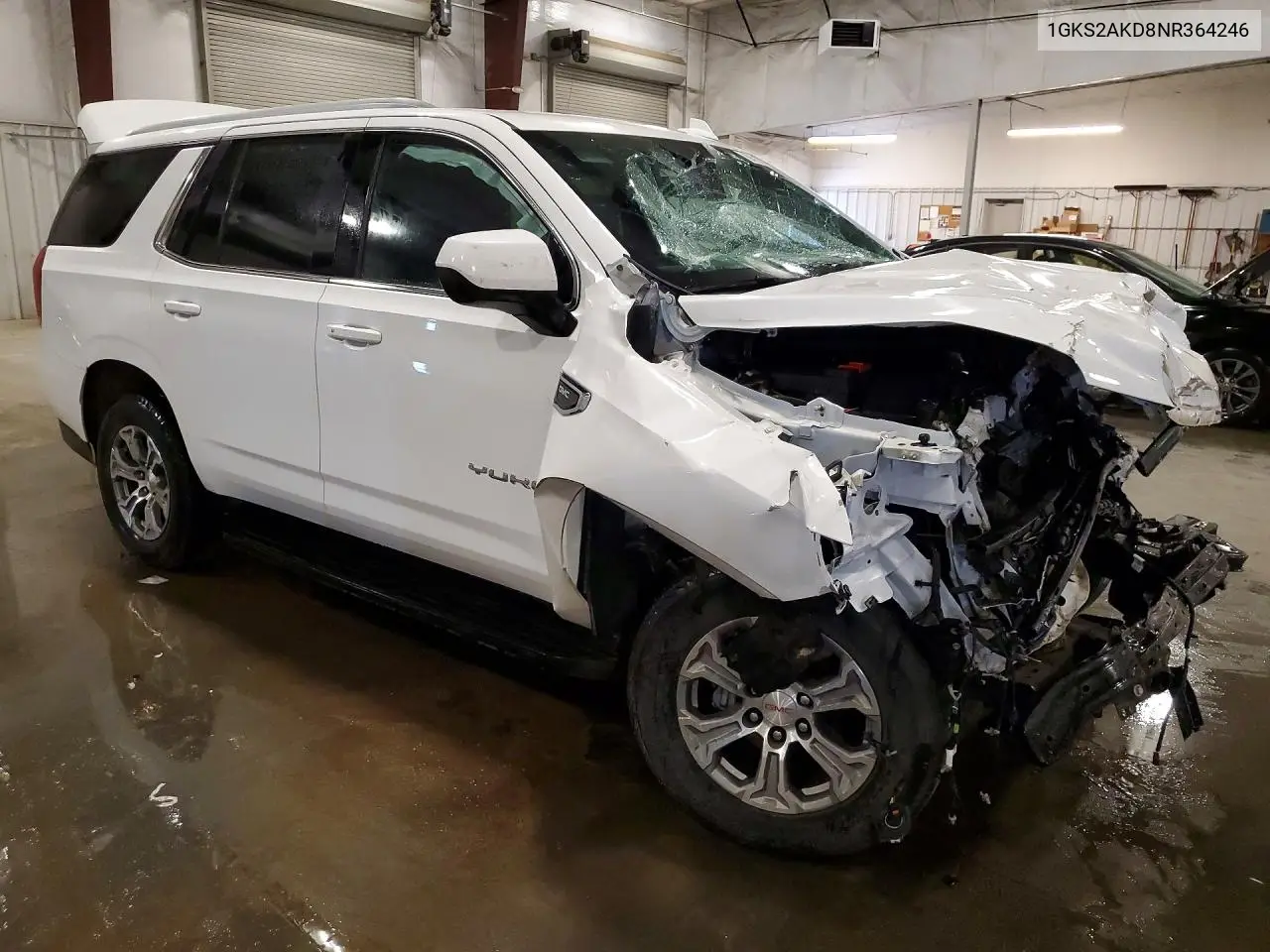 2022 GMC Yukon Sle VIN: 1GKS2AKD8NR364246 Lot: 55934266
