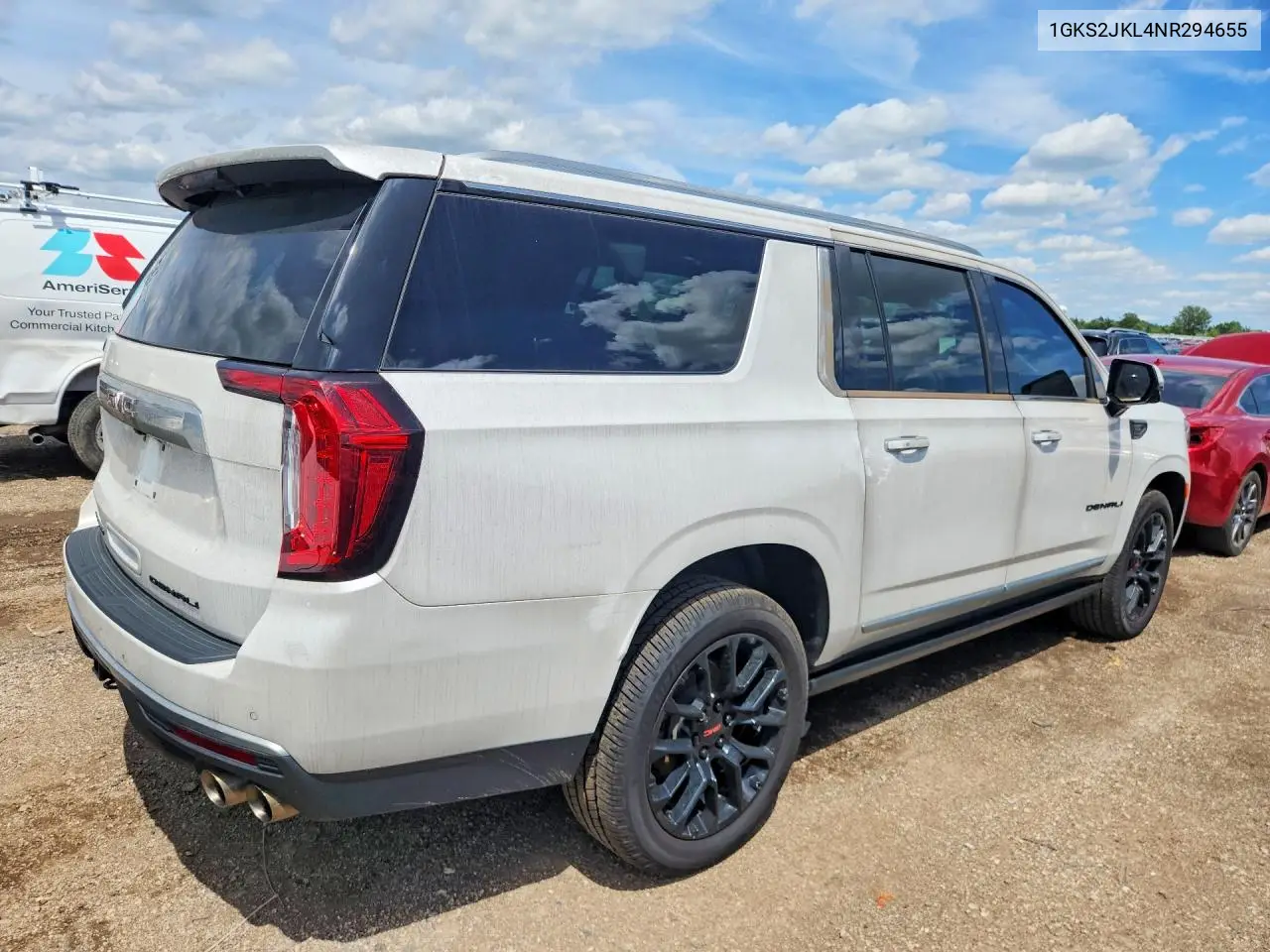 2022 GMC Yukon Xl Denali VIN: 1GKS2JKL4NR294655 Lot: 57367936
