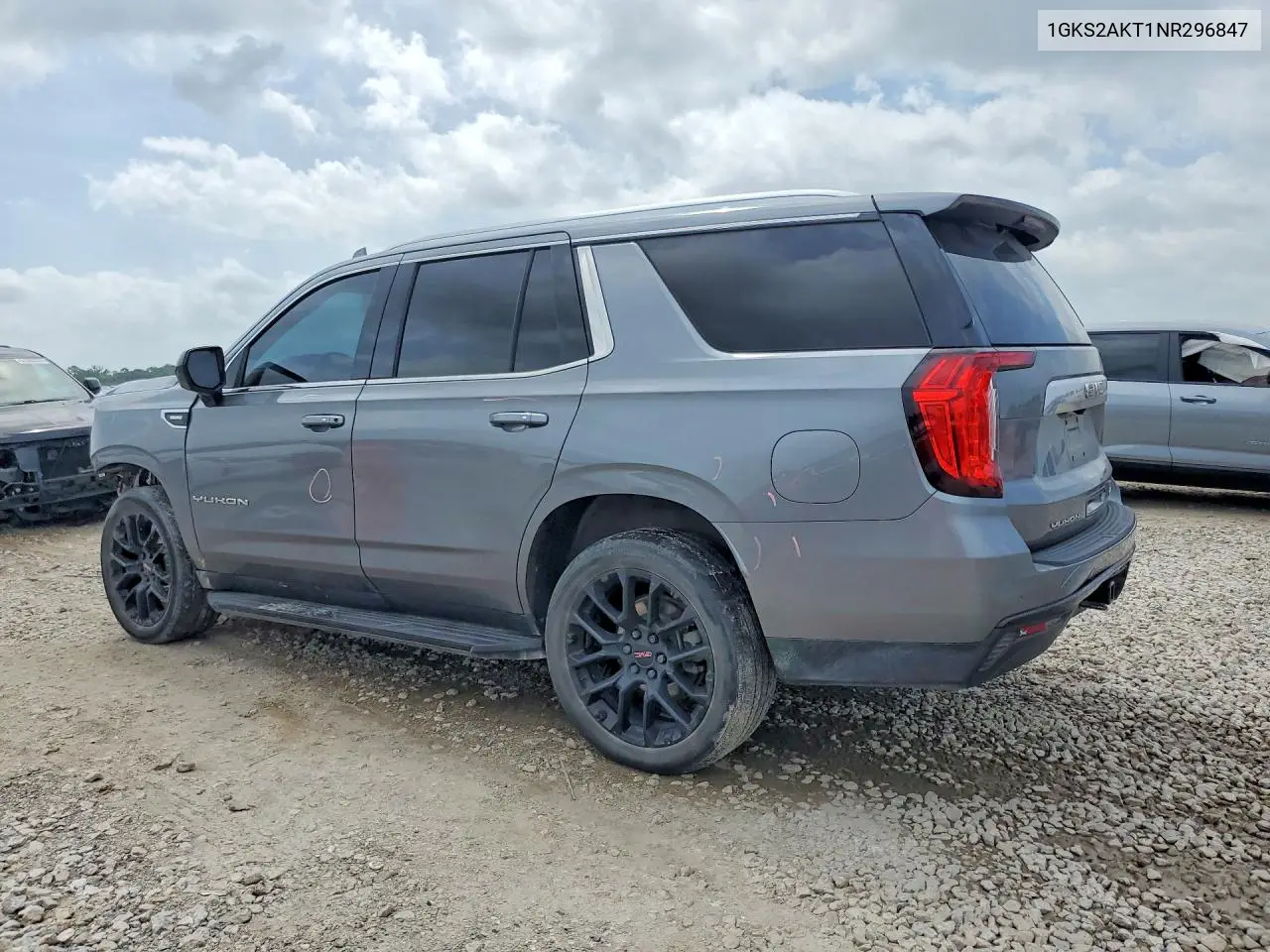 2022 GMC Yukon Sle VIN: 1GKS2AKT1NR296847 Lot: 57570816