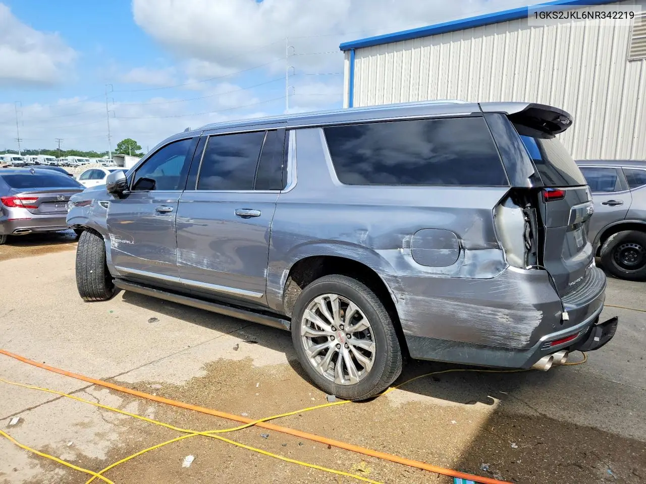 2022 GMC Yukon Xl Denali VIN: 1GKS2JKL6NR342219 Lot: 58080756