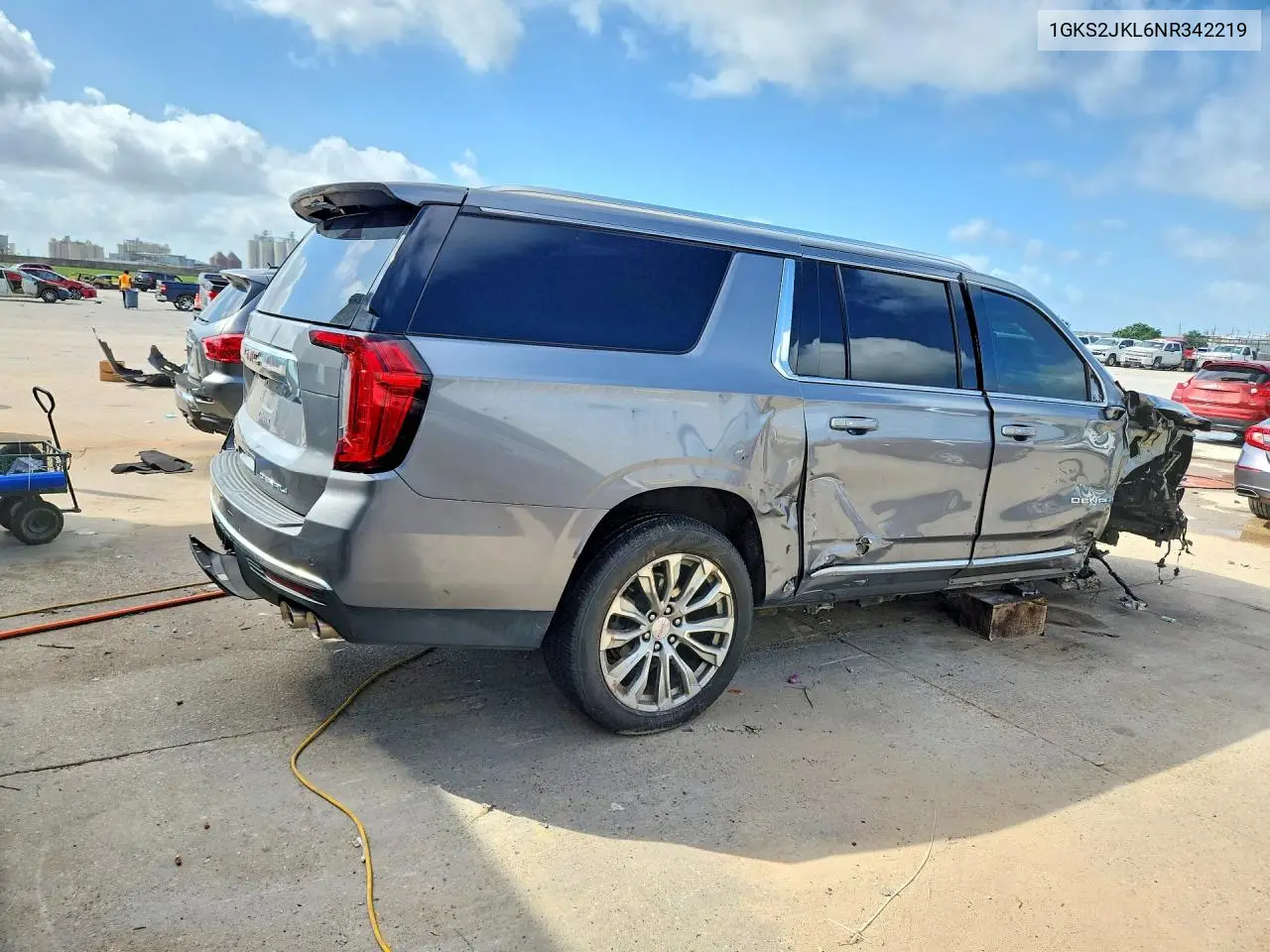 2022 GMC Yukon Xl Denali VIN: 1GKS2JKL6NR342219 Lot: 58080756