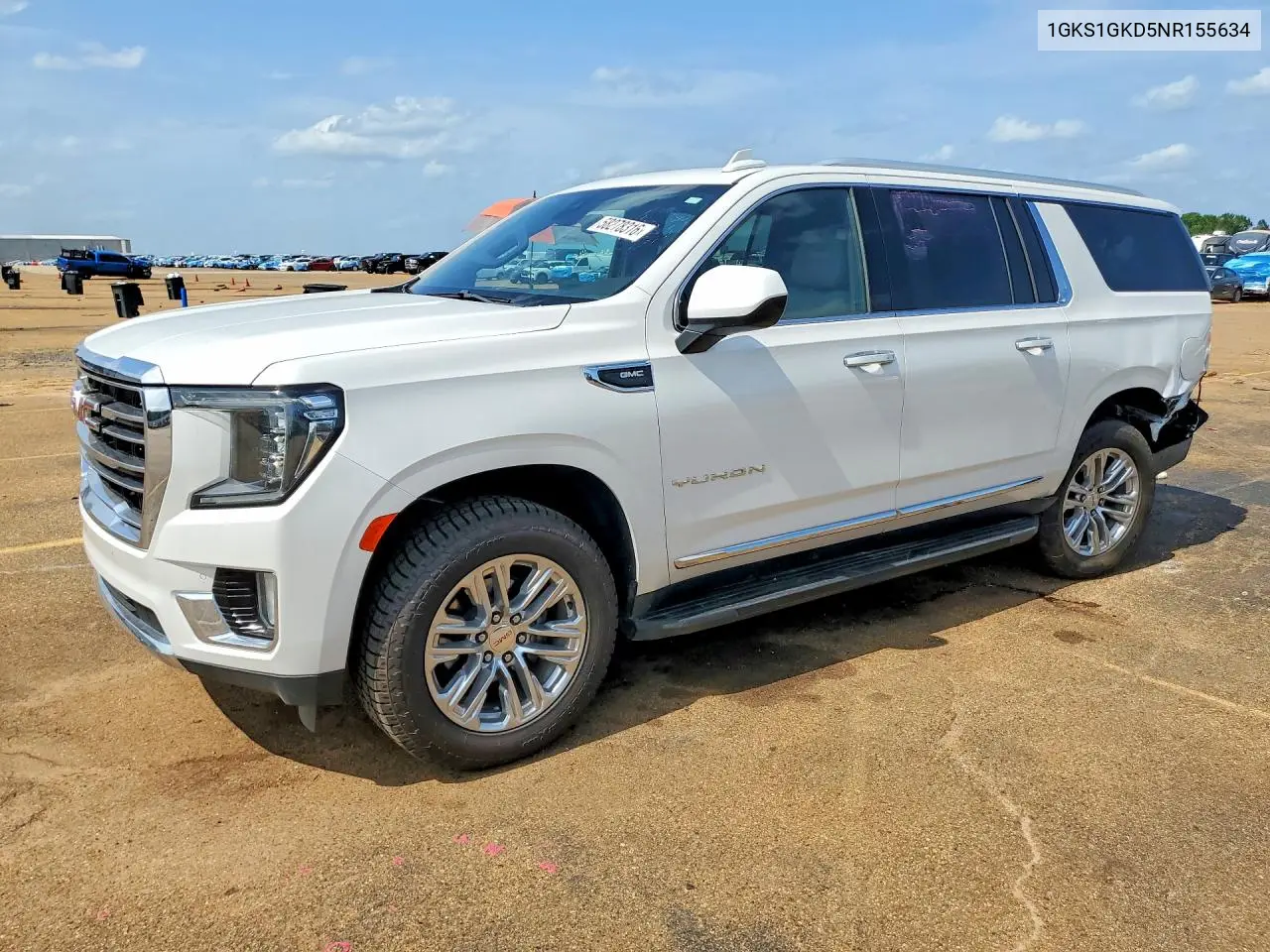1GKS1GKD5NR155634 2022 GMC Yukon Xl C1500 Slt