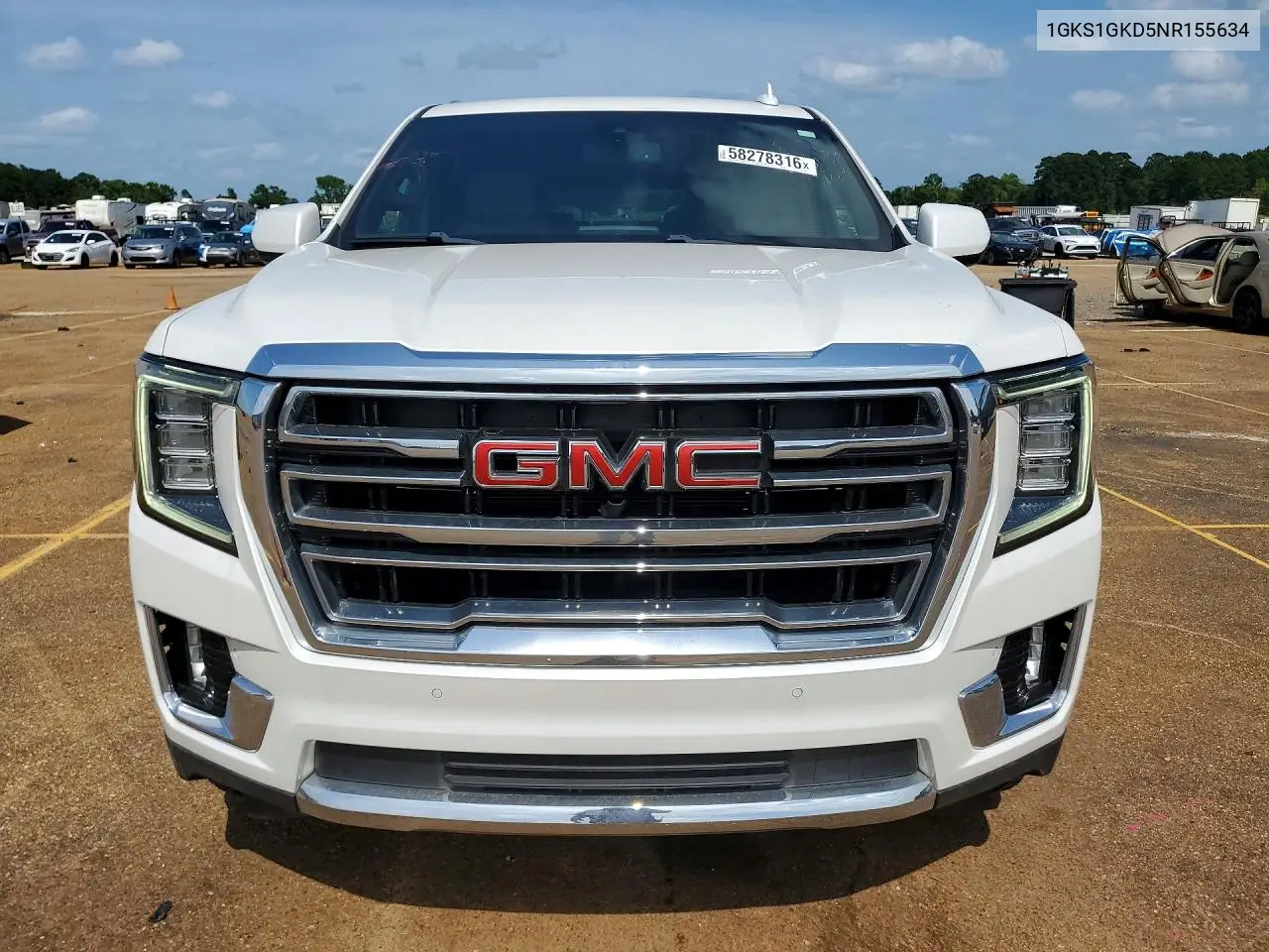 1GKS1GKD5NR155634 2022 GMC Yukon Xl C1500 Slt