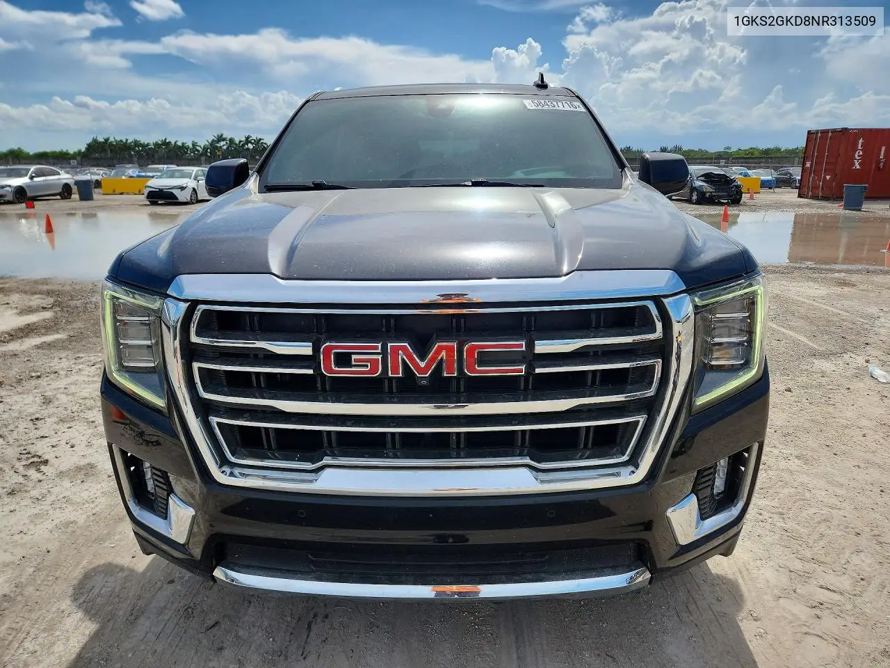 2022 GMC Yukon Xl K1500 Slt VIN: 1GKS2GKD8NR313509 Lot: 58437716