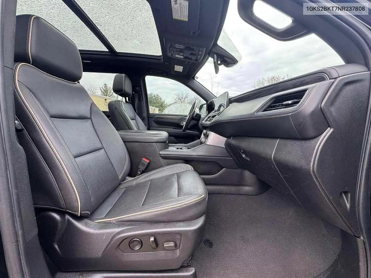 2022 GMC Yukon Slt VIN: 1GKS2BKT7NR237808 Lot: 58488146