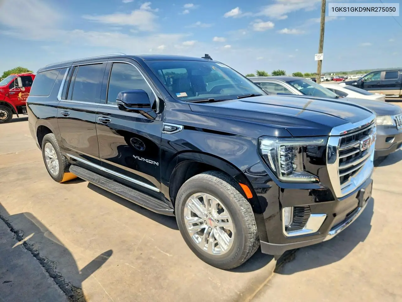 2022 GMC Yukon Xl C1500 Slt VIN: 1GKS1GKD9NR275050 Lot: 59080826