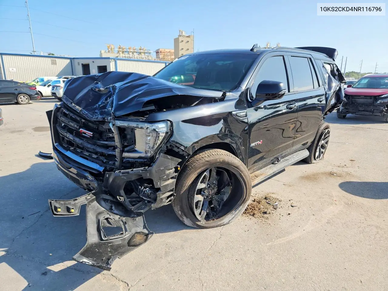 2022 GMC Yukon At4 VIN: 1GKS2CKD4NR116796 Lot: 61858216