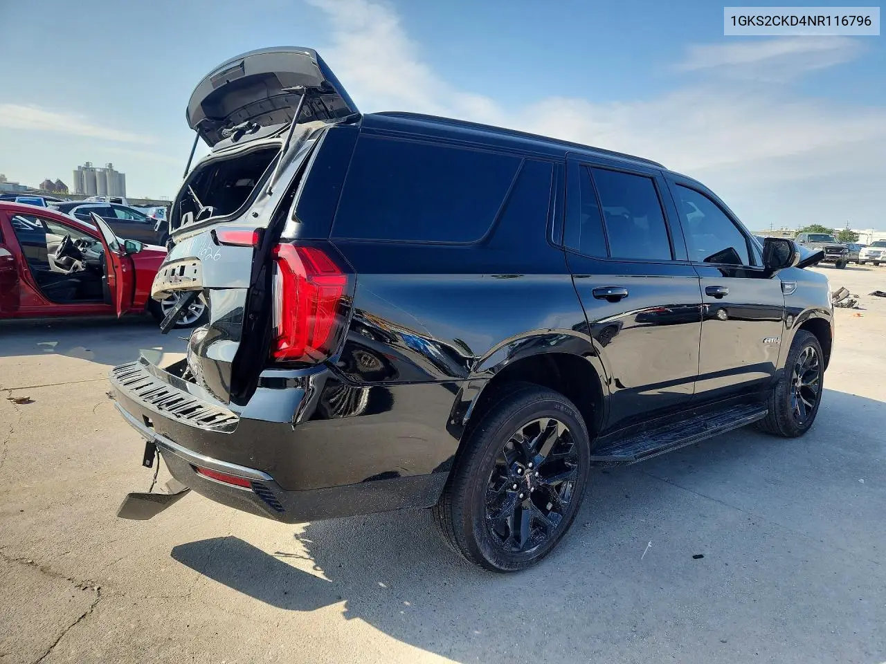2022 GMC Yukon At4 VIN: 1GKS2CKD4NR116796 Lot: 61858216