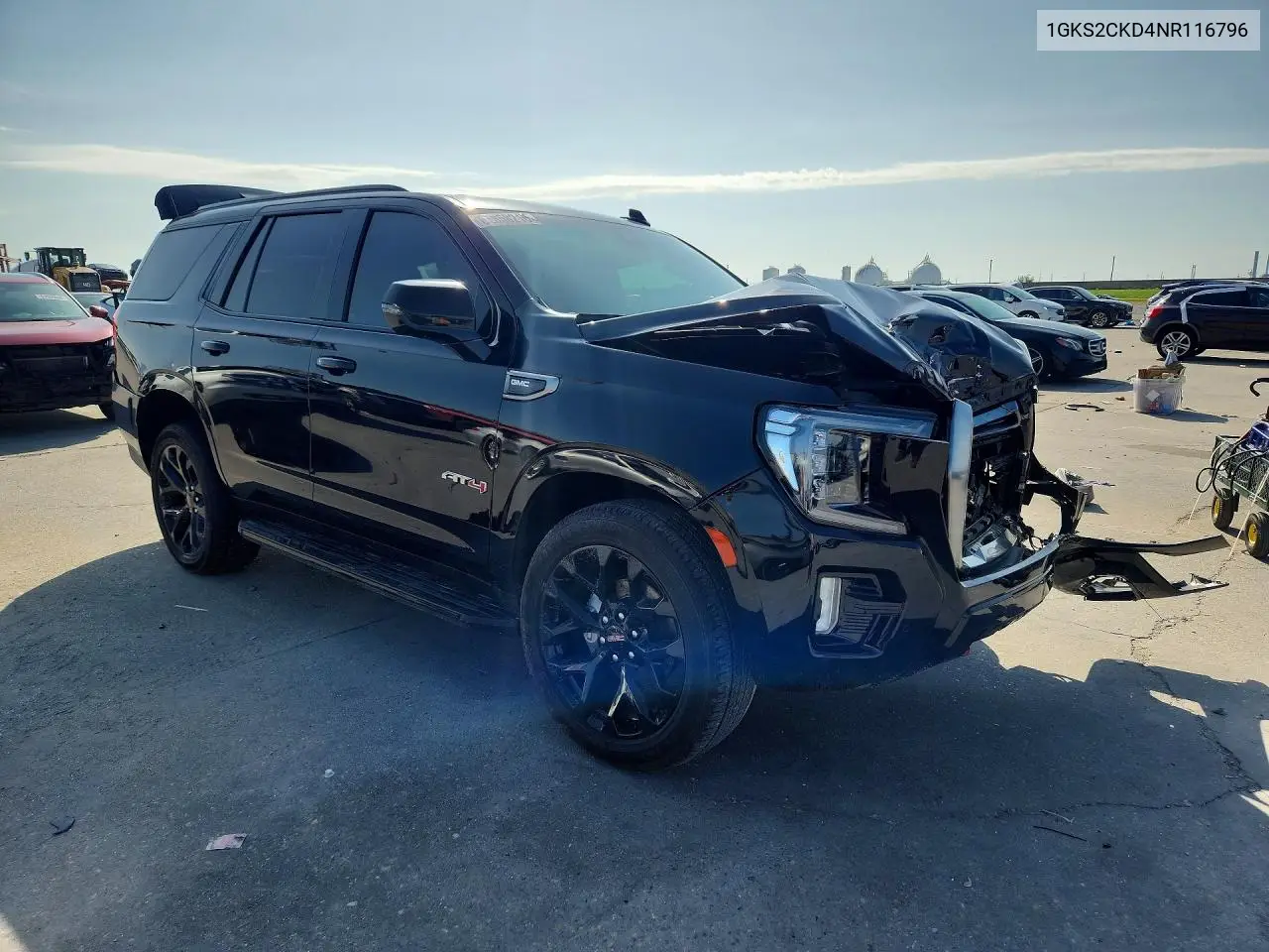 2022 GMC Yukon At4 VIN: 1GKS2CKD4NR116796 Lot: 61858216