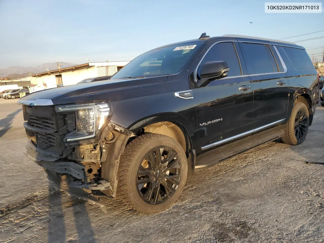1GKS2GKD2NR171013 2022 GMC Yukon Xl K1500 Slt