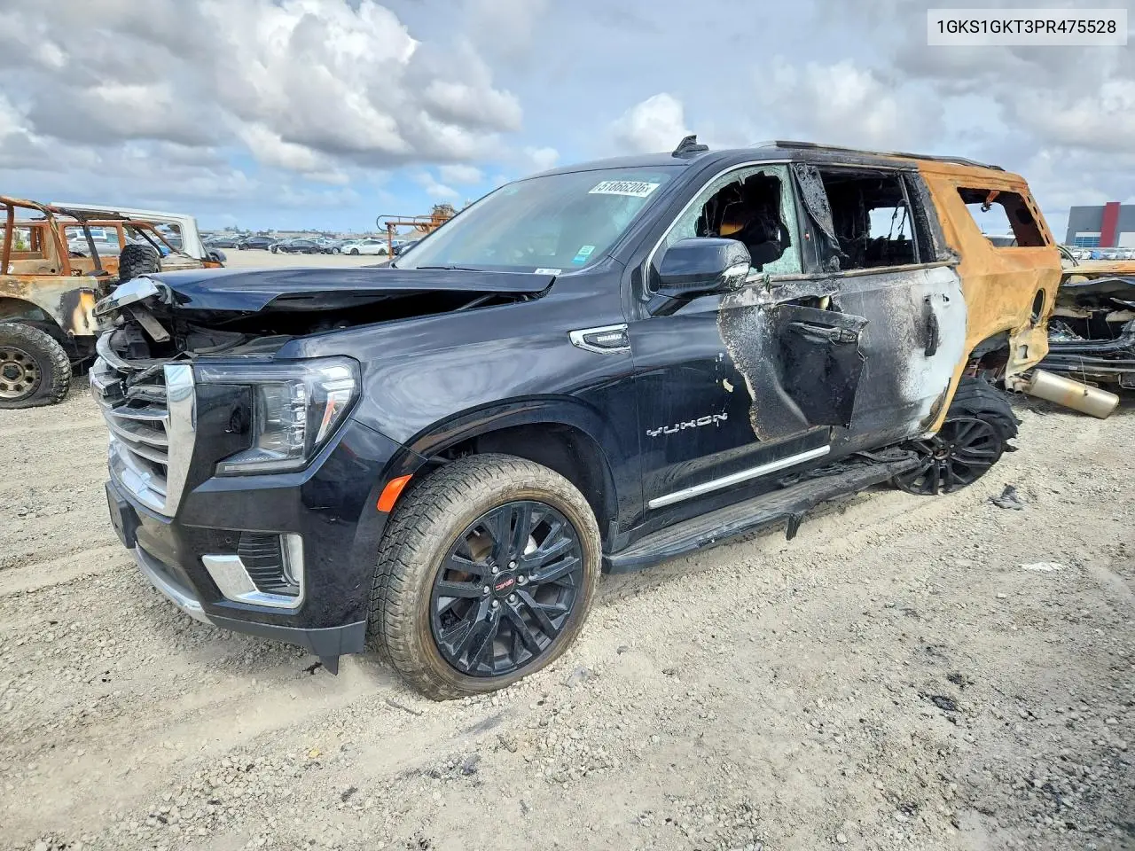 2023 GMC Yukon Xl C1500 Slt VIN: 1GKS1GKT3PR475528 Lot: 51866206