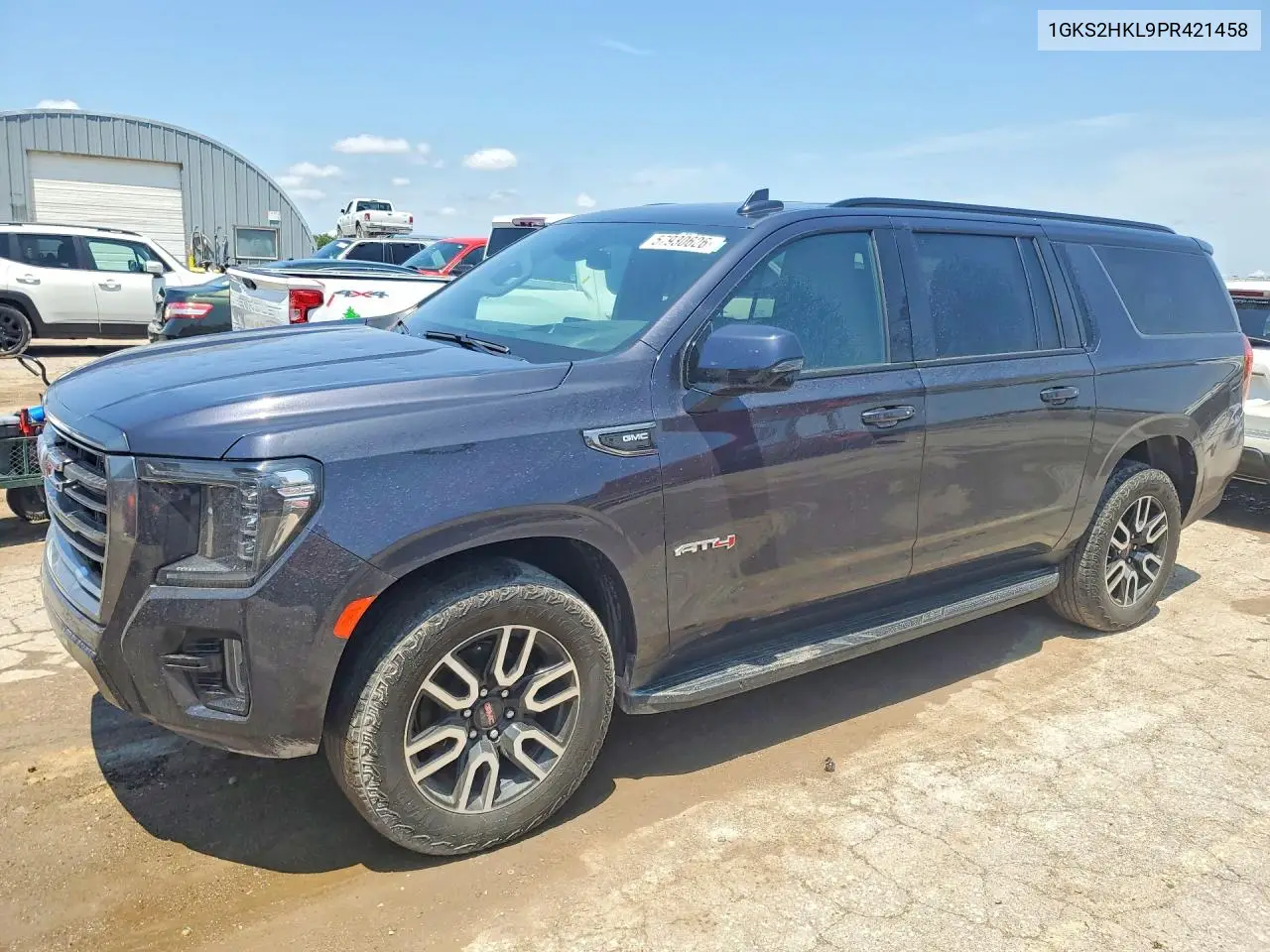 2023 GMC Yukon Xl K1500 At4 VIN: 1GKS2HKL9PR421458 Lot: 57930626